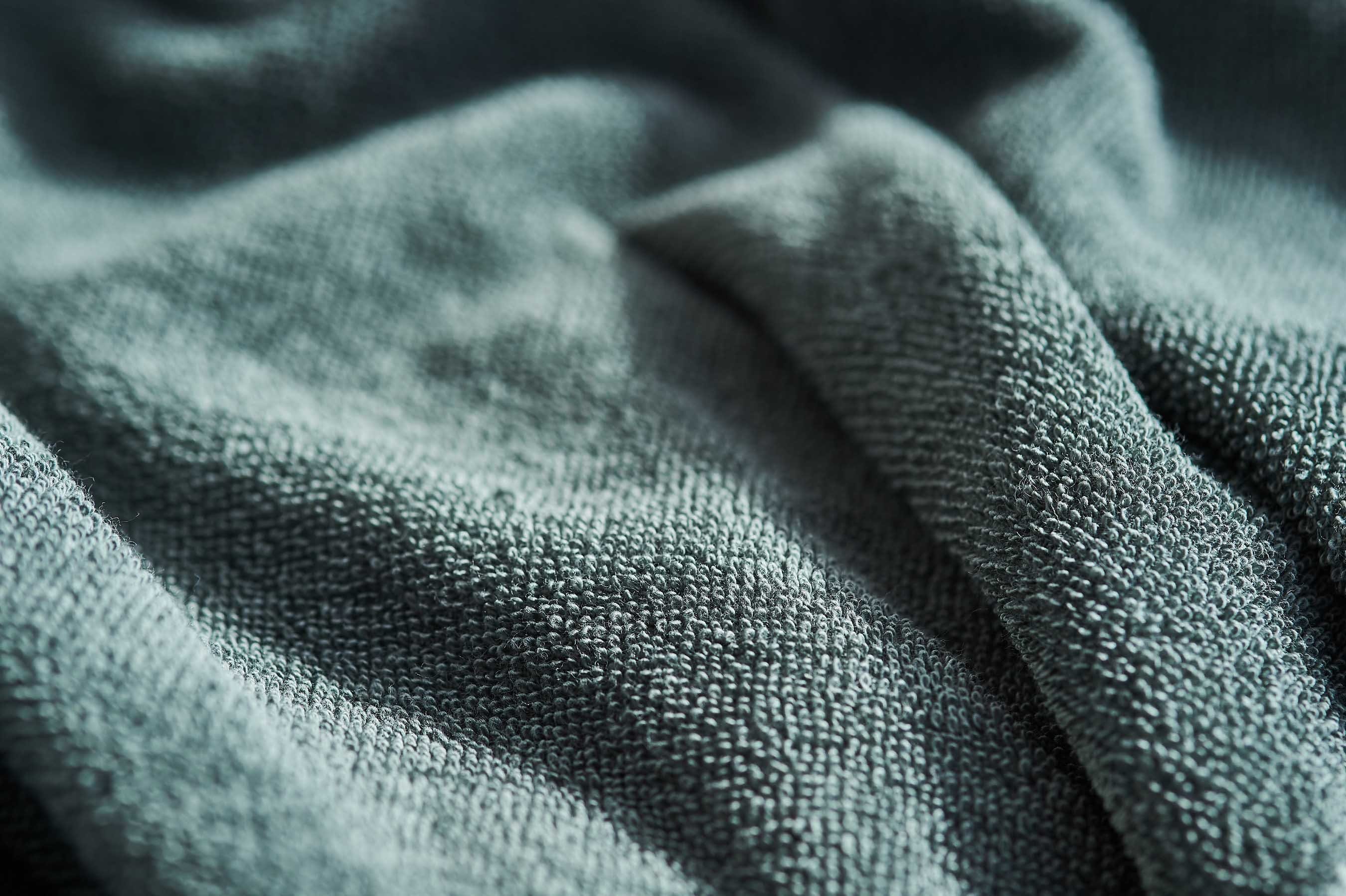 lavie Handtücher Tilda, Handtücher dunkelgrün 100% aus Bio-Baumwolle