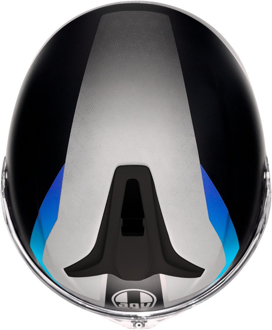 AGV Motorradhelm Tourmodular Stray Klapphelm, vorbereitet für Kommunikationssystem,integriertes Sonnenvisier