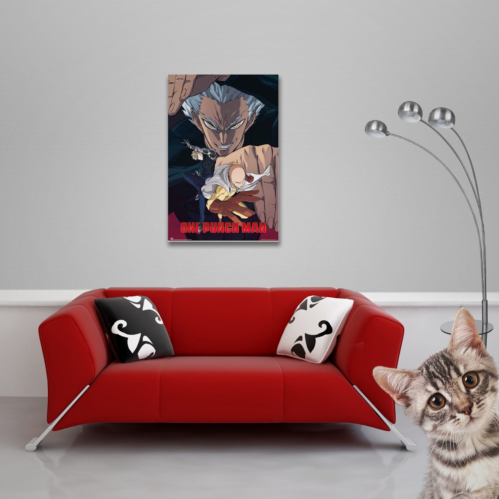 Poster One Punch Man - Poster - Garou