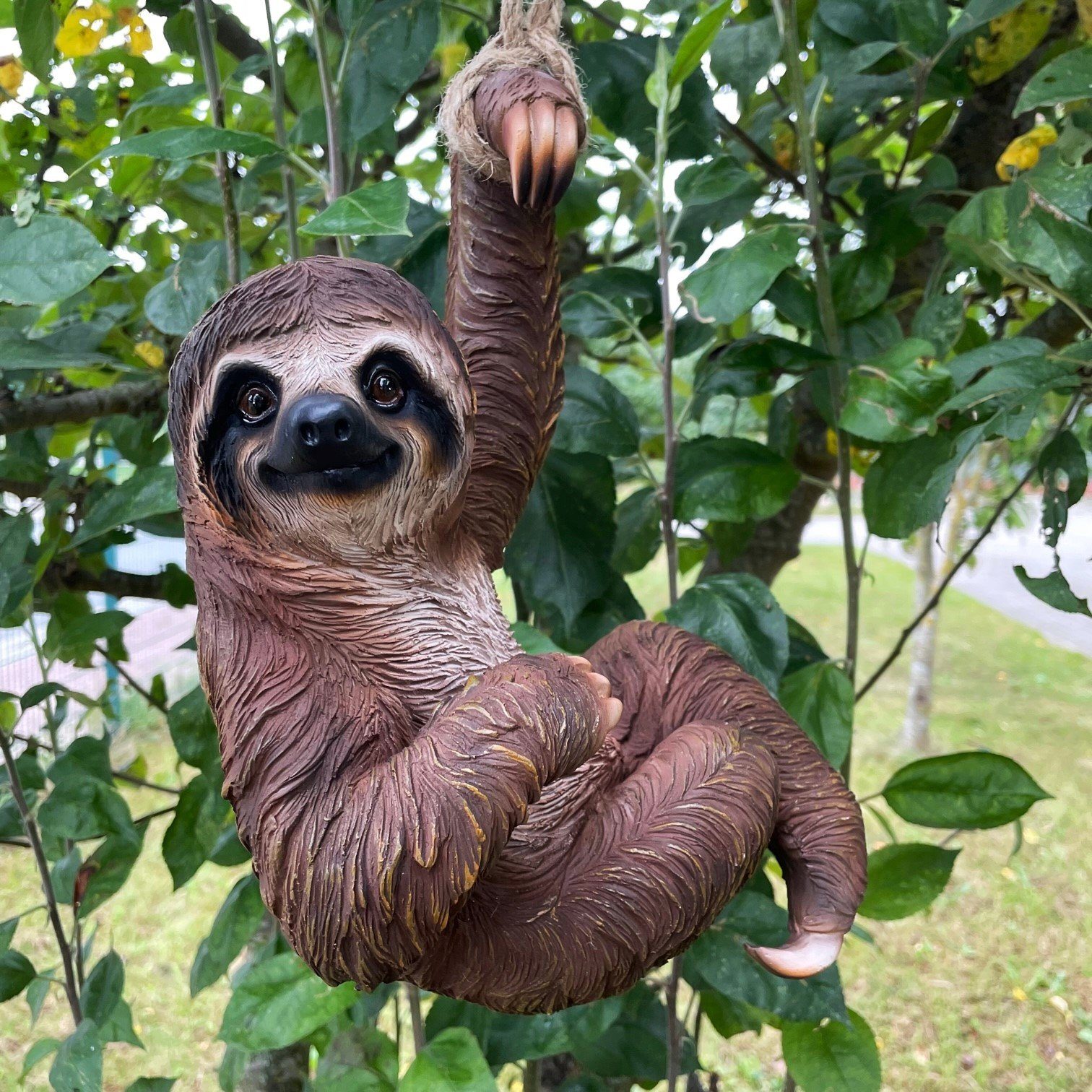 Online-Fuchs Gartenfigur als Faultier zum Aufhängen, auch als Wand-Deko-Fig günstig online kaufen