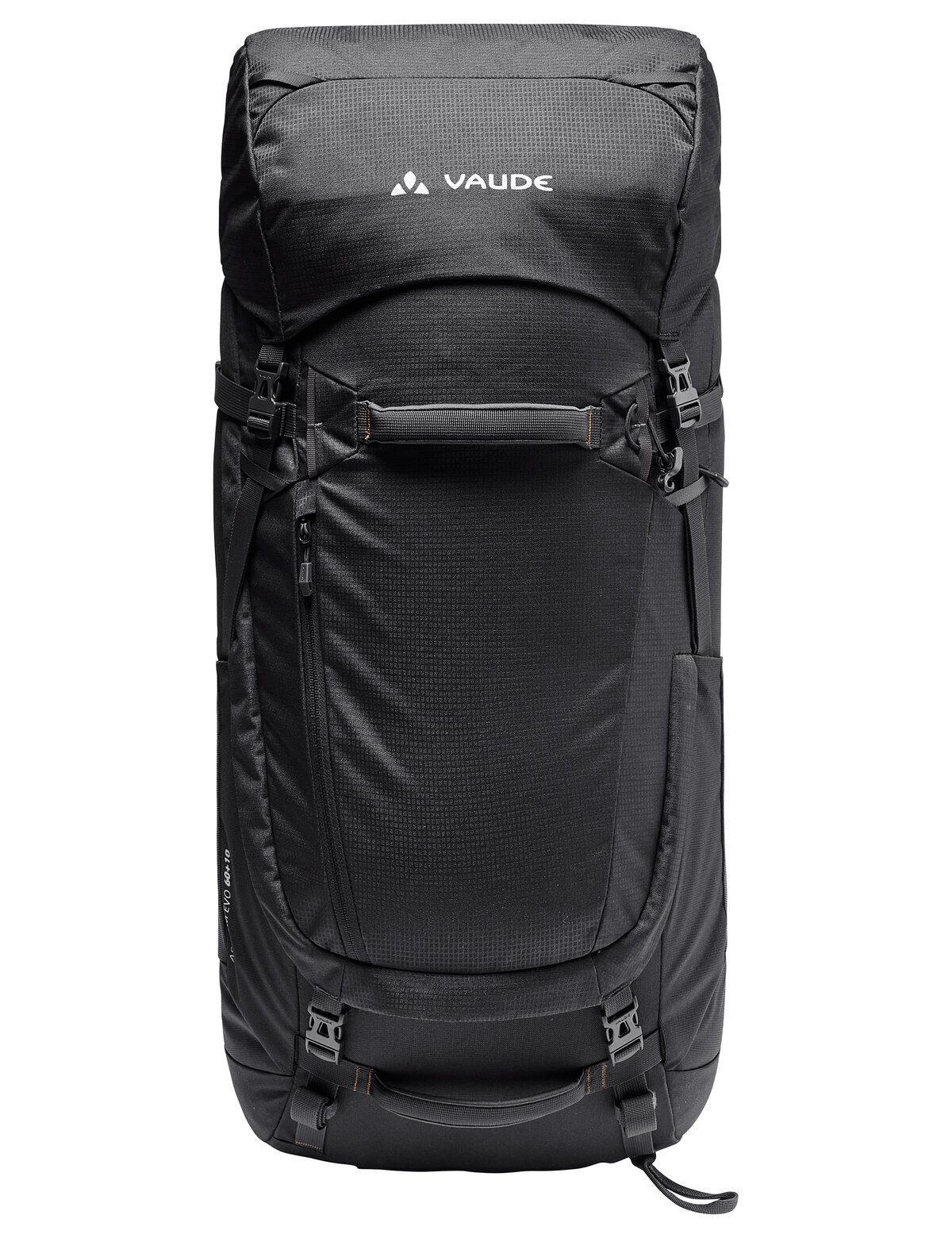 VAUDE Trekkingrucksack Astrum EVO 60+10, Rucksack für Backpacking, Reisen und Trekking, 60+10 Liter