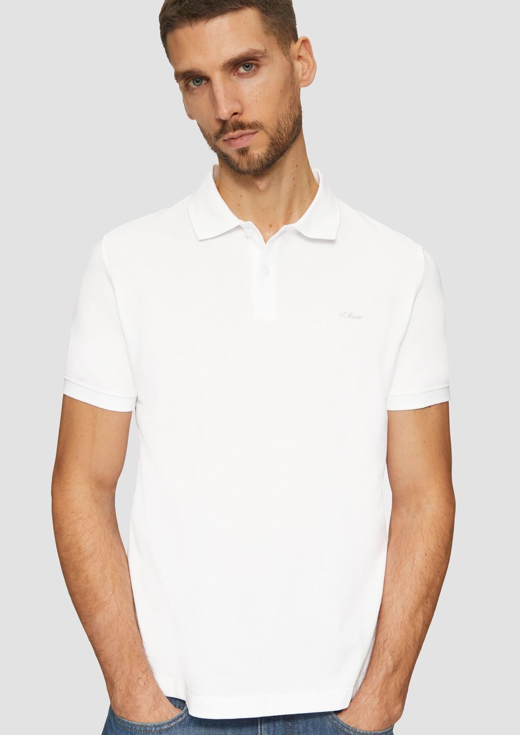 s.Oliver Poloshirt Poloshirt Kragen, Knopfleiste, kurzarm günstig online kaufen