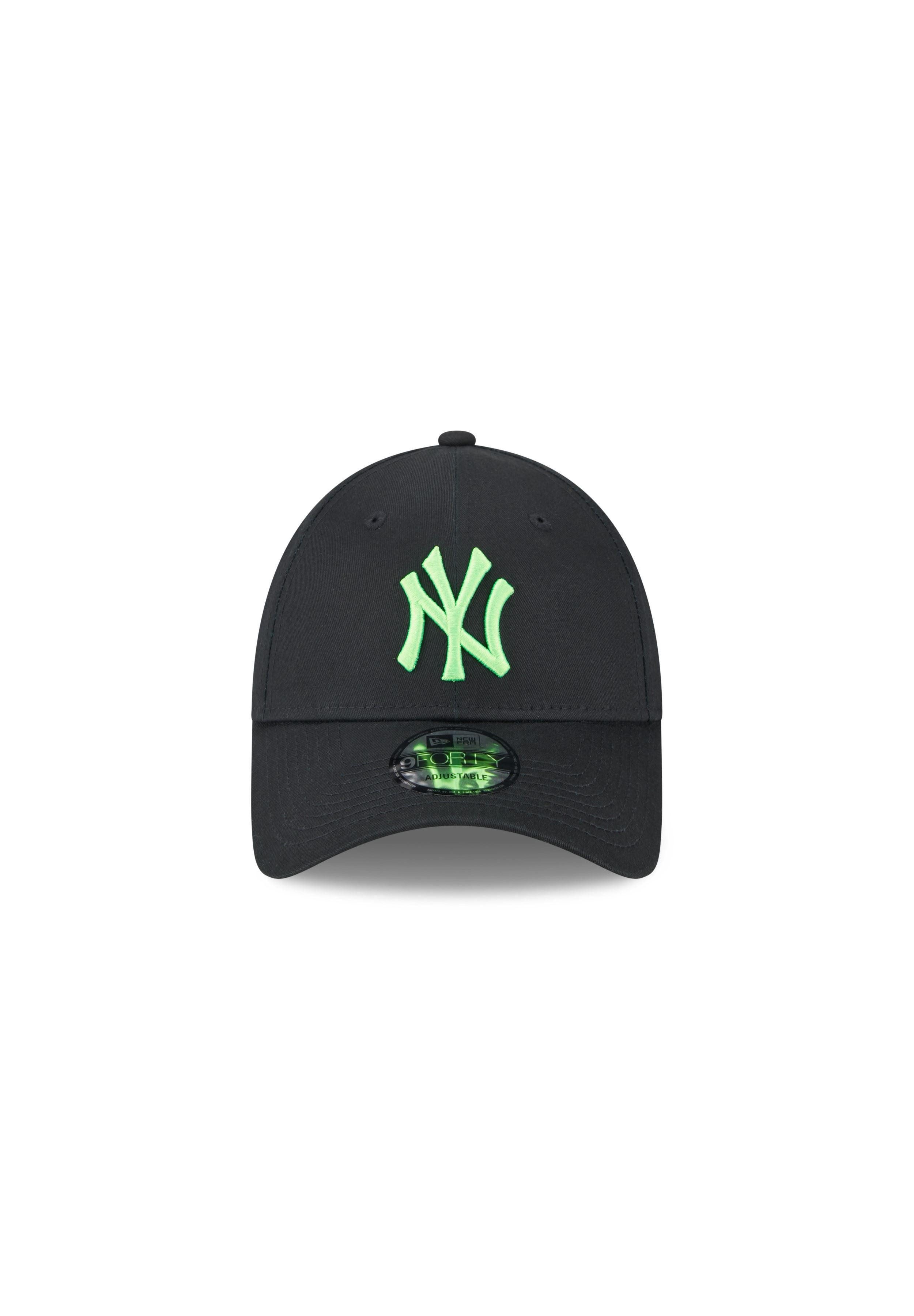 New Era Baseball Cap New York Yankees MLB Neon Pack Black Neongreen 9Forty günstig online kaufen