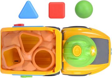 Dickie Toys Steckspielzeug ABC Harry Hauler Sortierfahrzeug, mit Licht- und Soundeffekt