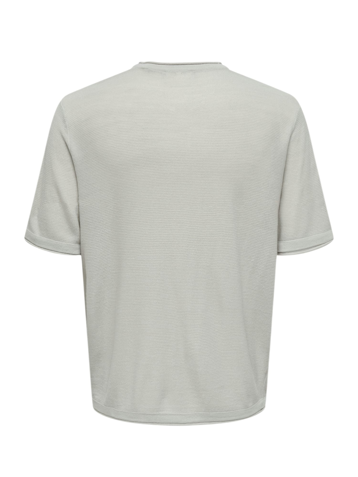 ONLY & SONS Strickpullover 2026 SS (VD) weiß,Casual,Polyacryl,Unifarben,Rundhals,Kurz,Regular Fit