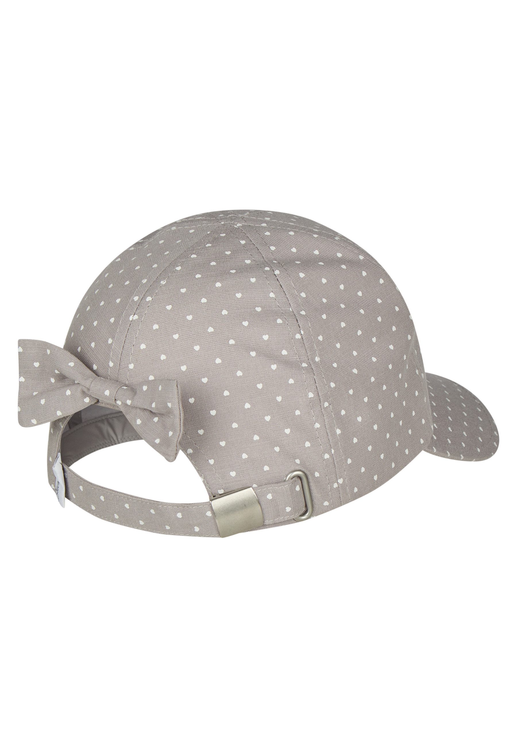 Sterntaler® Baseball Cap Basecap Herzchen (1-St) Baumwoll-Basecap mit Herzchenprint und Metallschließe zur Regulierung