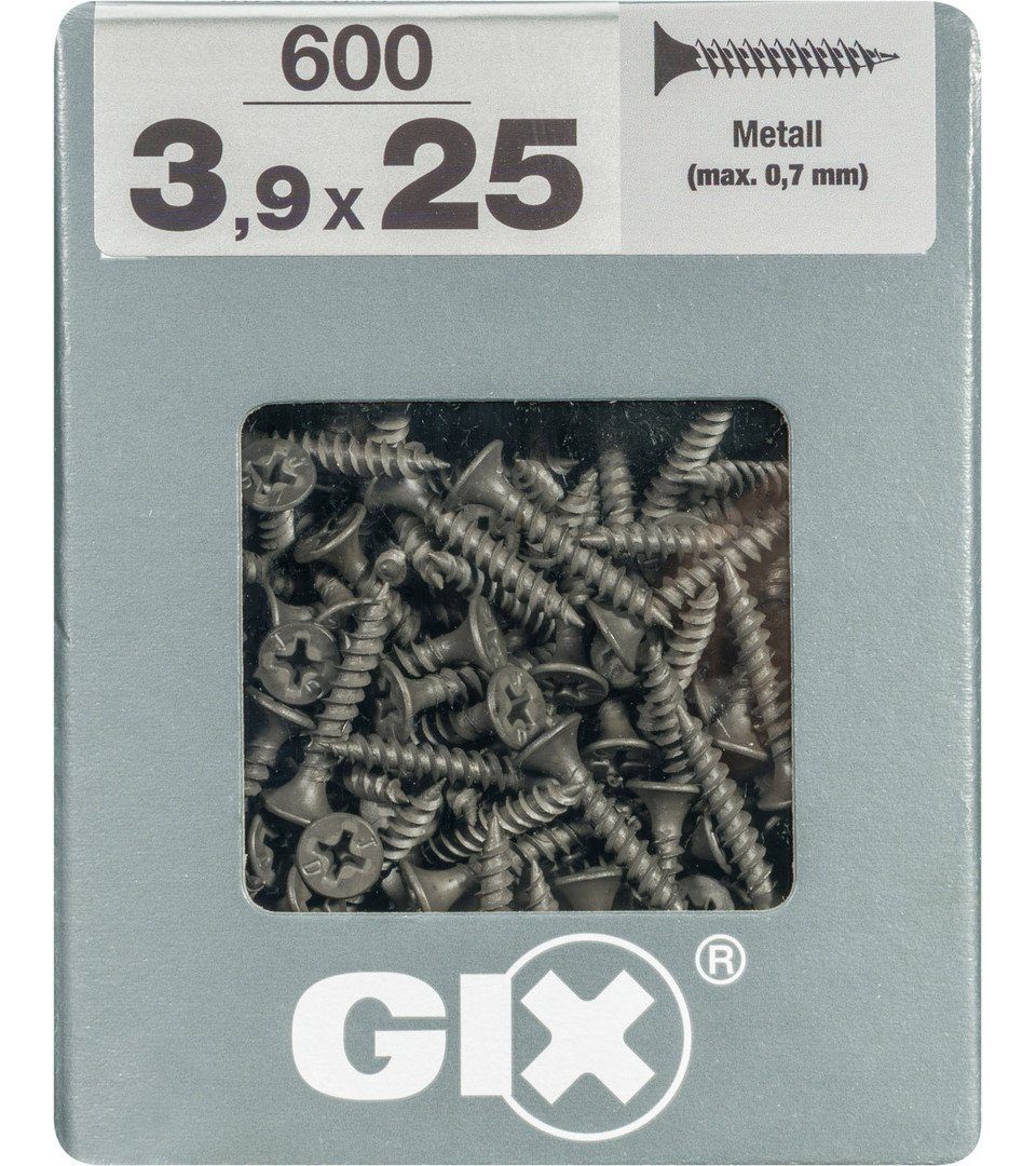 SPAX Trockenbauschrauber Spax Schnellbauschrauben 3.9 x 25 mm PH 2