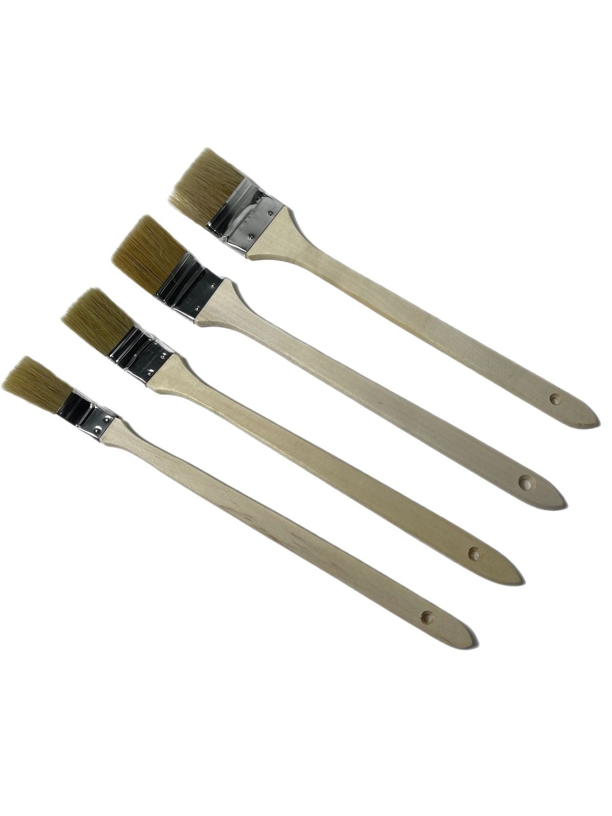 VaGo-Tools Heizkörperpinsel Heizkörperpinsel 96 tlg Set 25/38/50/63 mm je 24 Malerpinsel Eckpinsel, (Set)