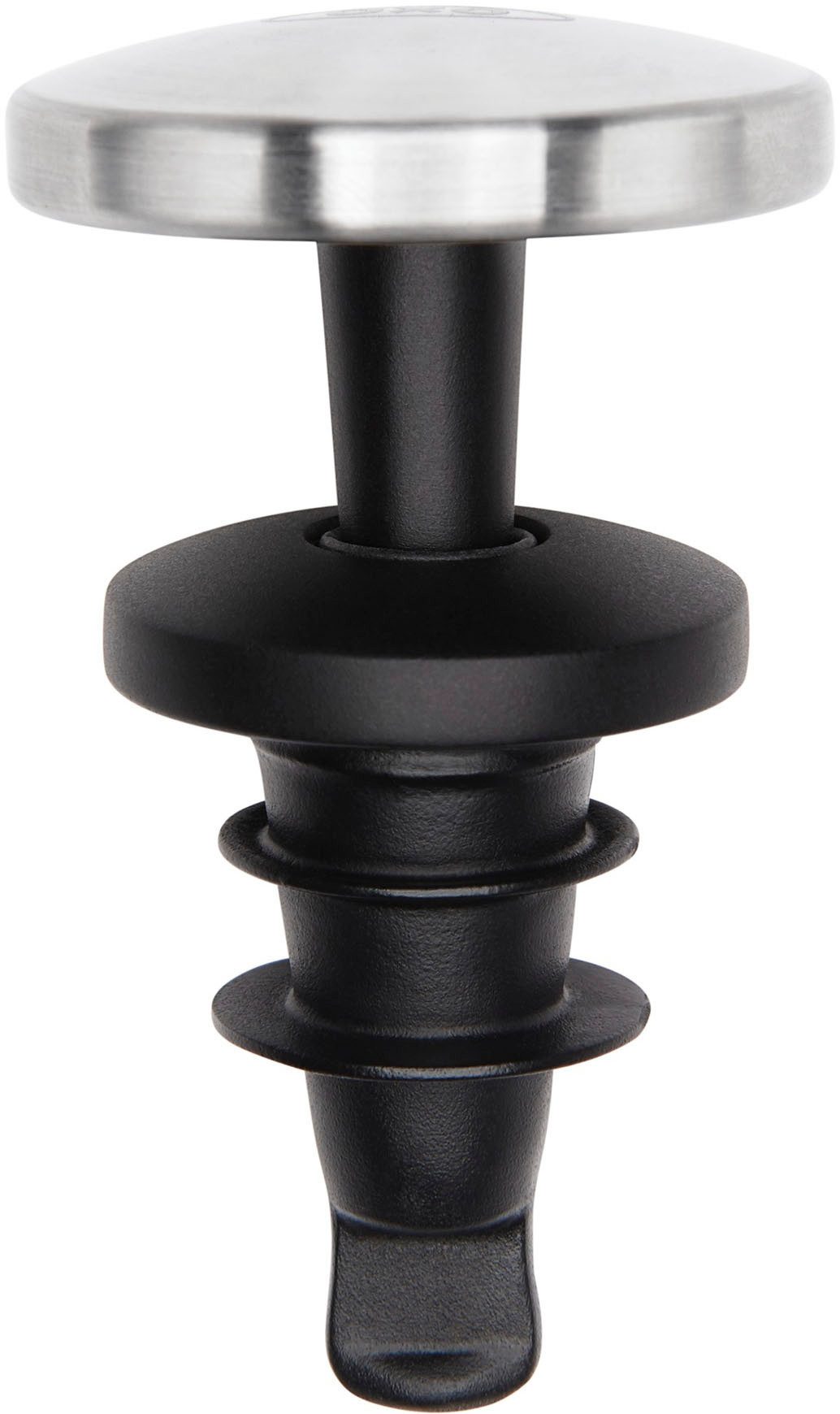 OXO SteeL Flaschenverschluss, (Set, 2-tlg), Edelstahl/Kunststoff