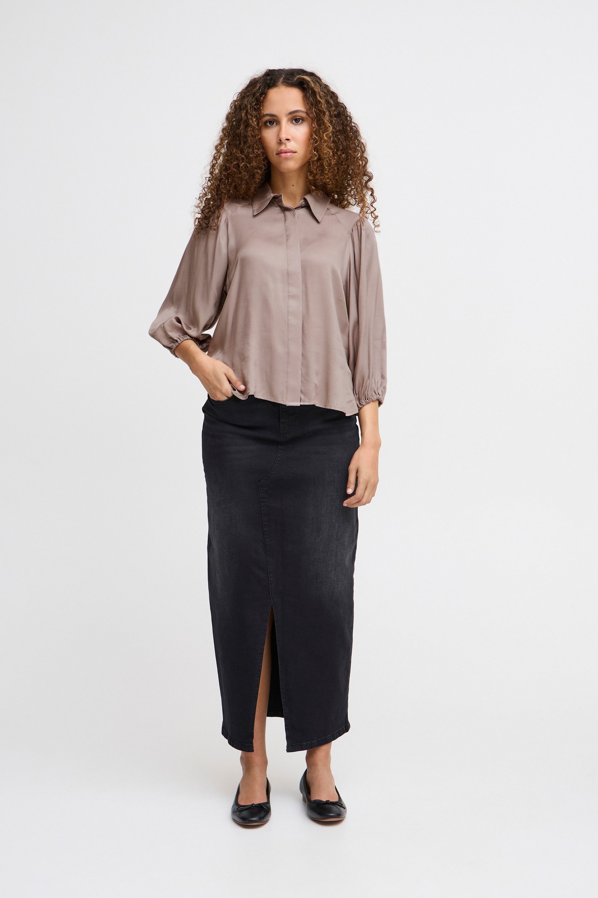 Ichi Langarmhemd Langarm - Hemd IHCOLORADA