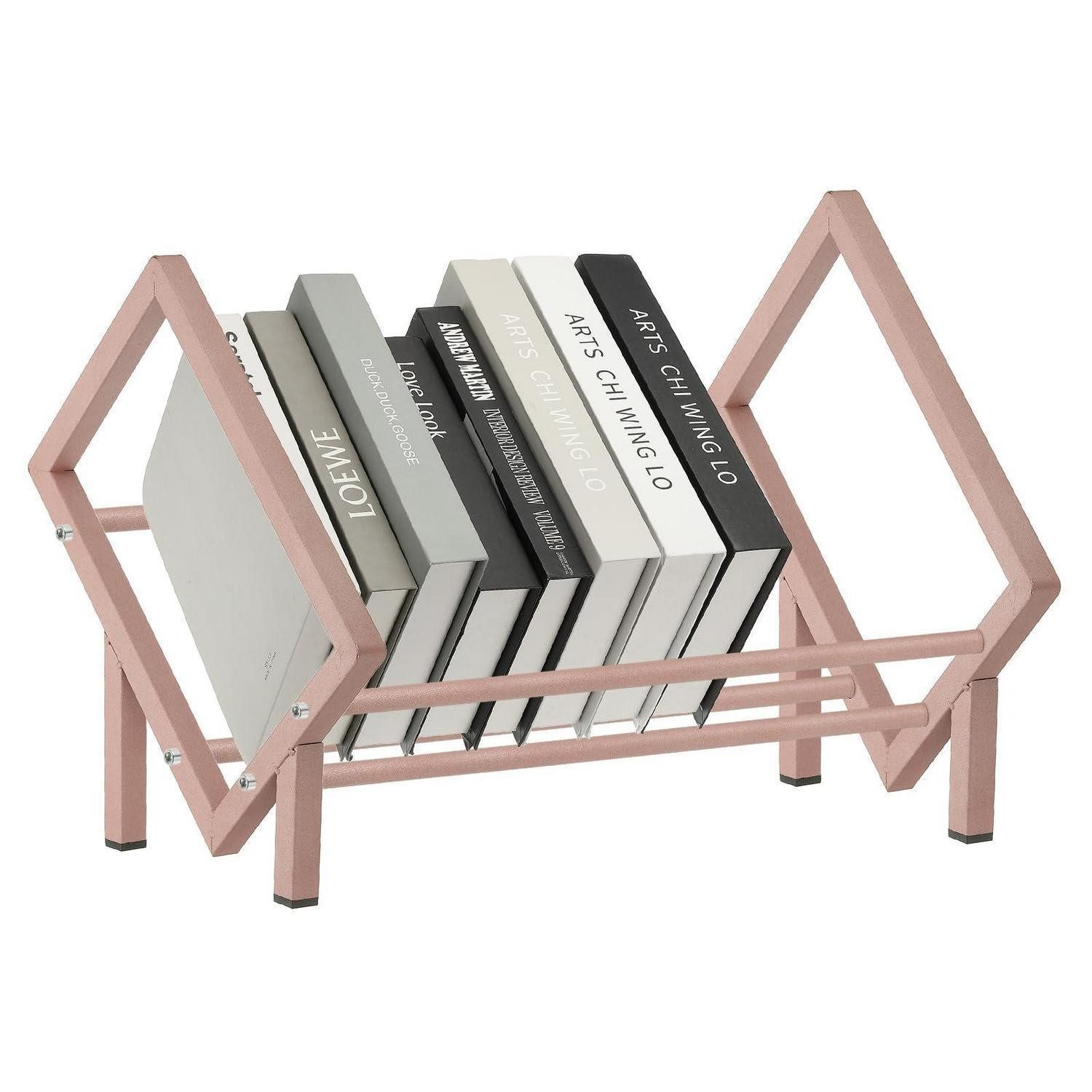 LuxusKollektion Bücherregal Tischbücherregal Roségold 50cm, 1-tlg.
