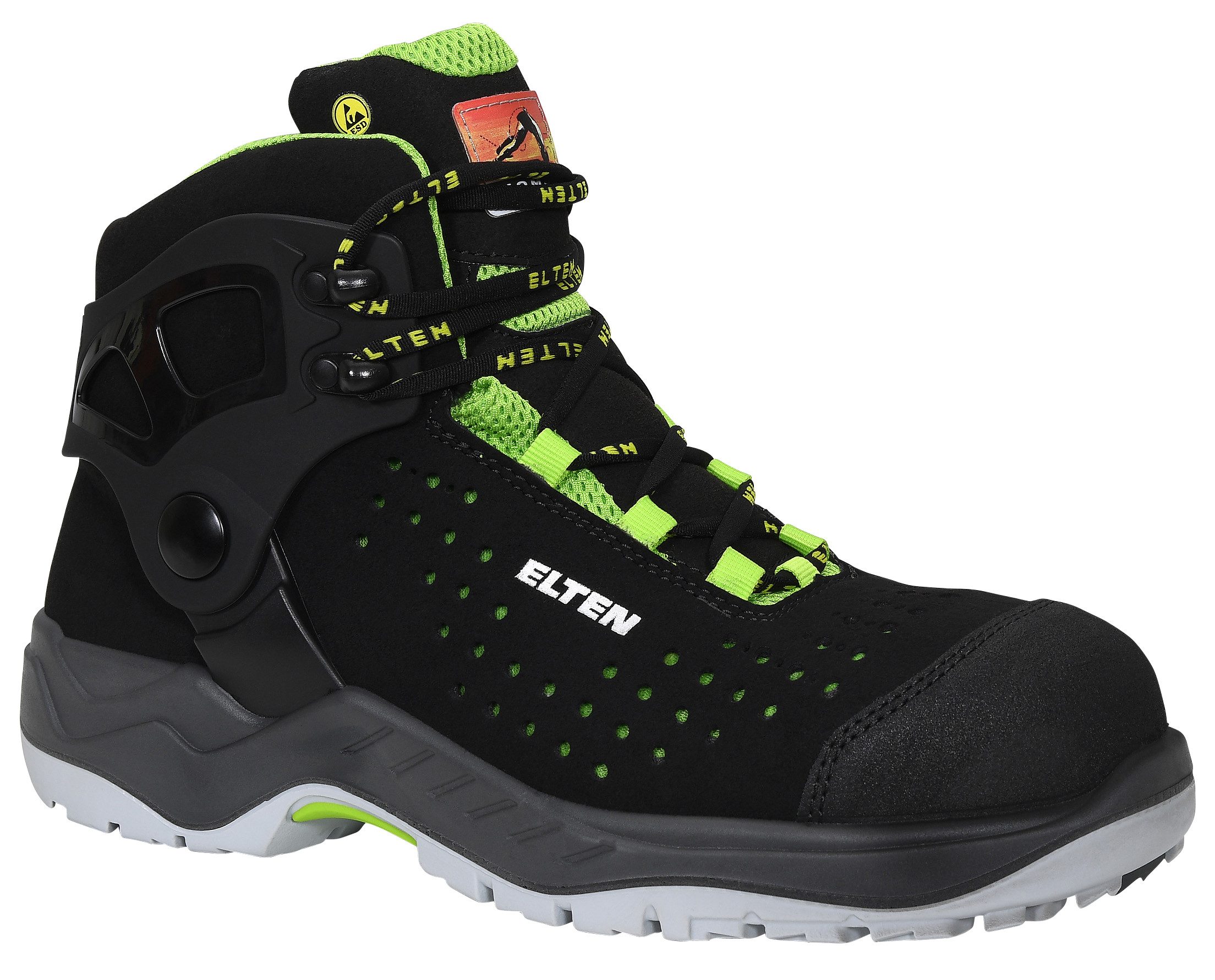 TOMMASO green Mid ESD S1PS Sicherheitsstiefel