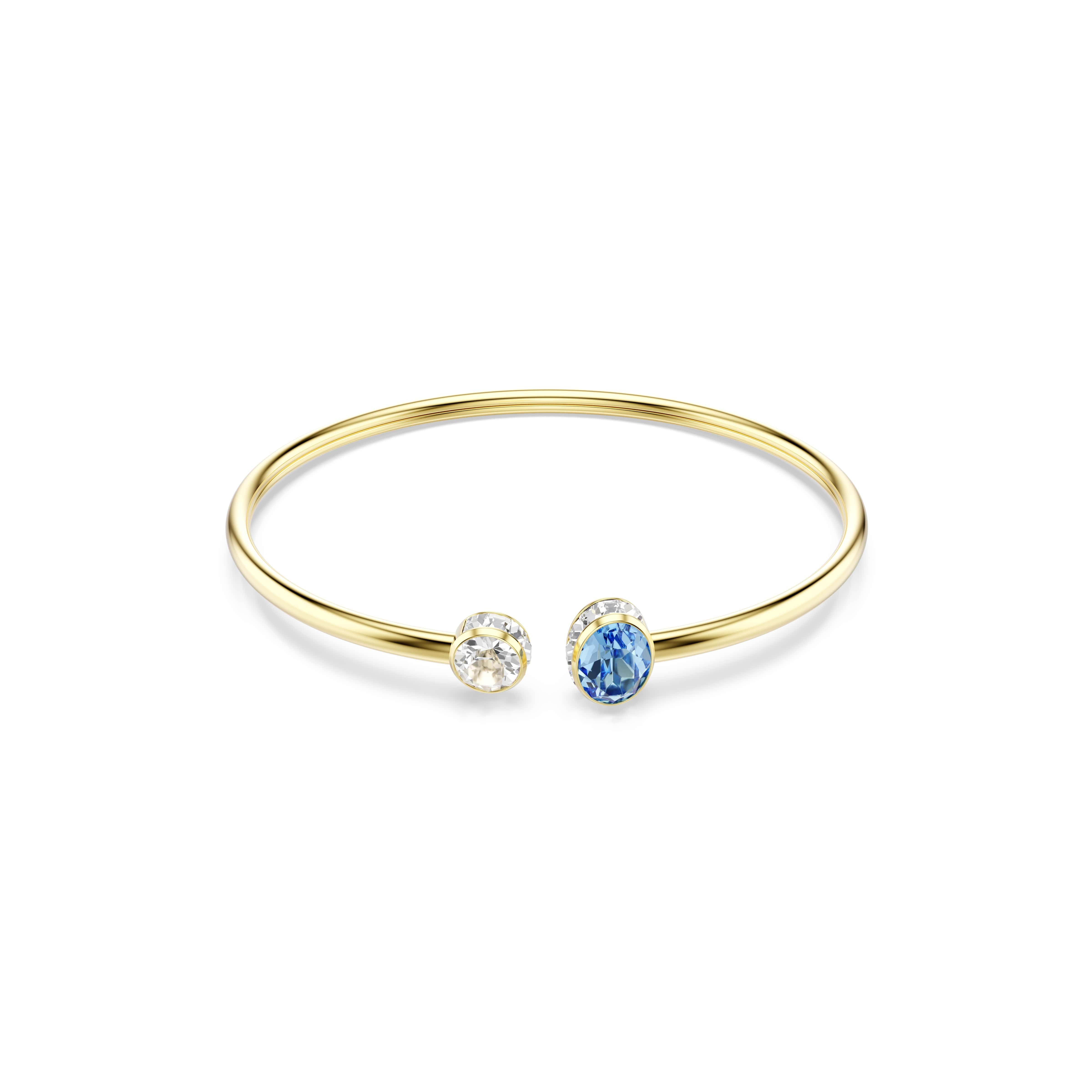 Swarovski Armspange Schmuck Geschenk CHROMA Armreif, mit Swarovski® Kristall, Zirkonia (synth)