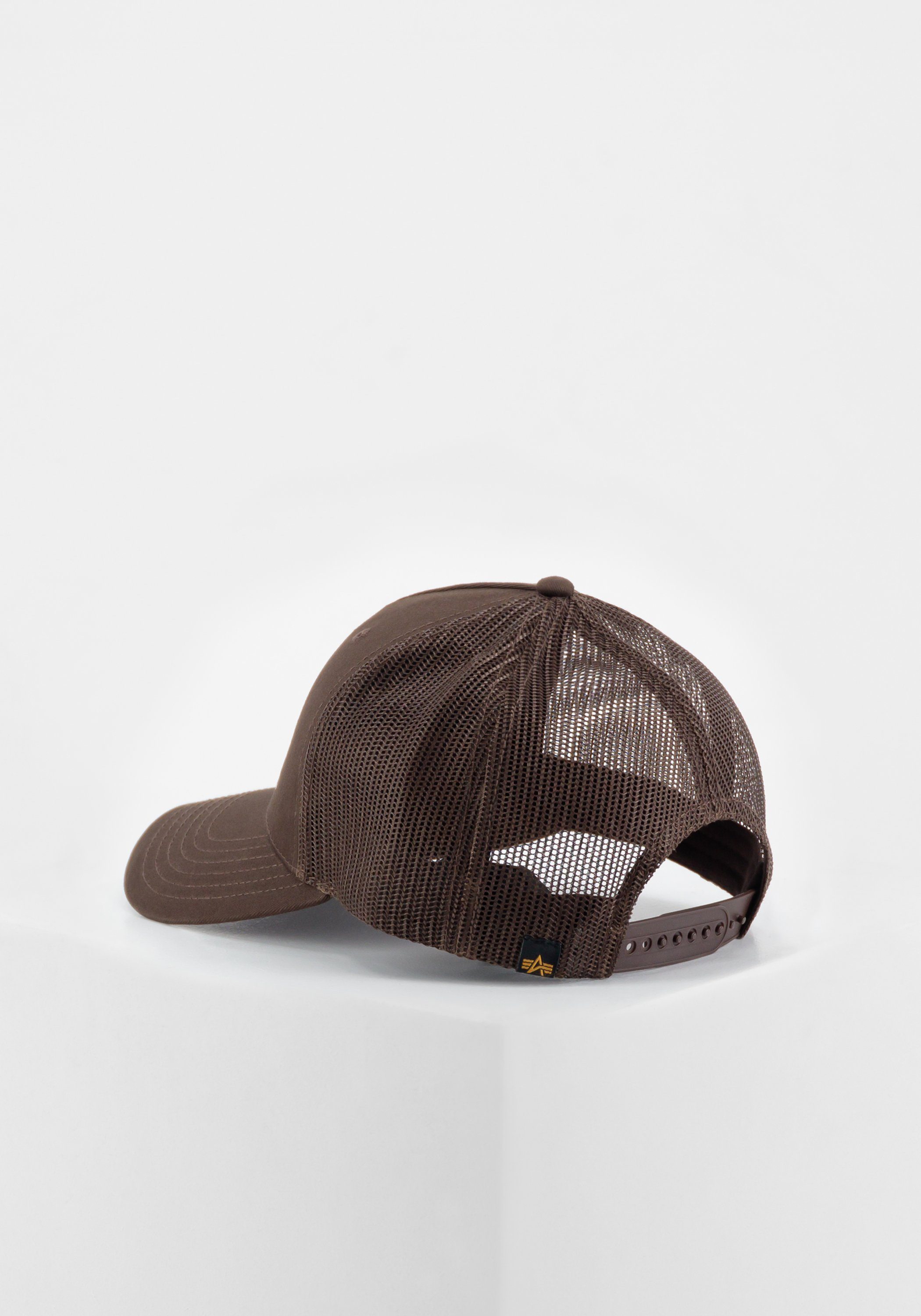 Alpha Industries Basic Alpha Cap brown Industries hunter - Cap Accessoires Headwear Trucker Trucker