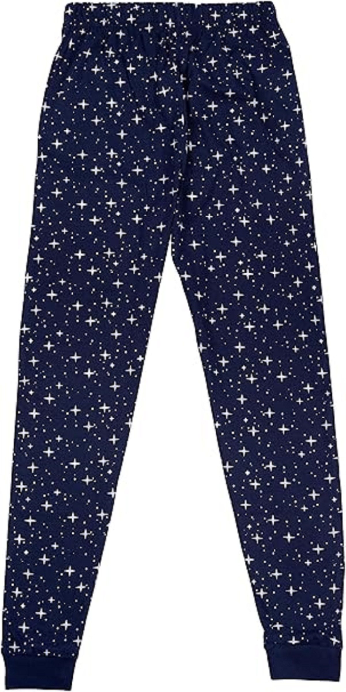NASA Schlafanzug Kinder Pyjama aus Baumwolle – für Mädchen mit Langarm Shirt & Hose – Bild 4 von 4