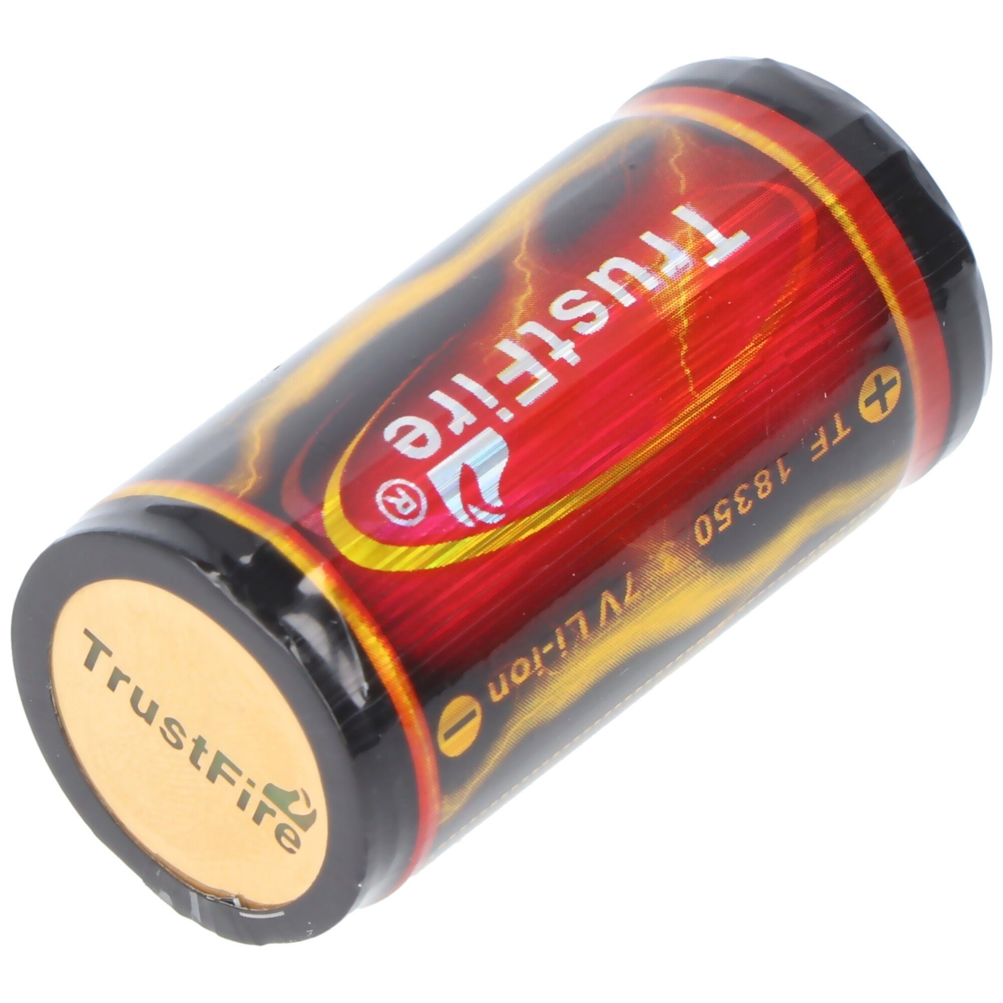 Trustfire Trustfire 18350, 1200mAh 3.7V geschützt, Abmessungen beachten ca. 38, Akku 1200 mAh (3,7 V)
