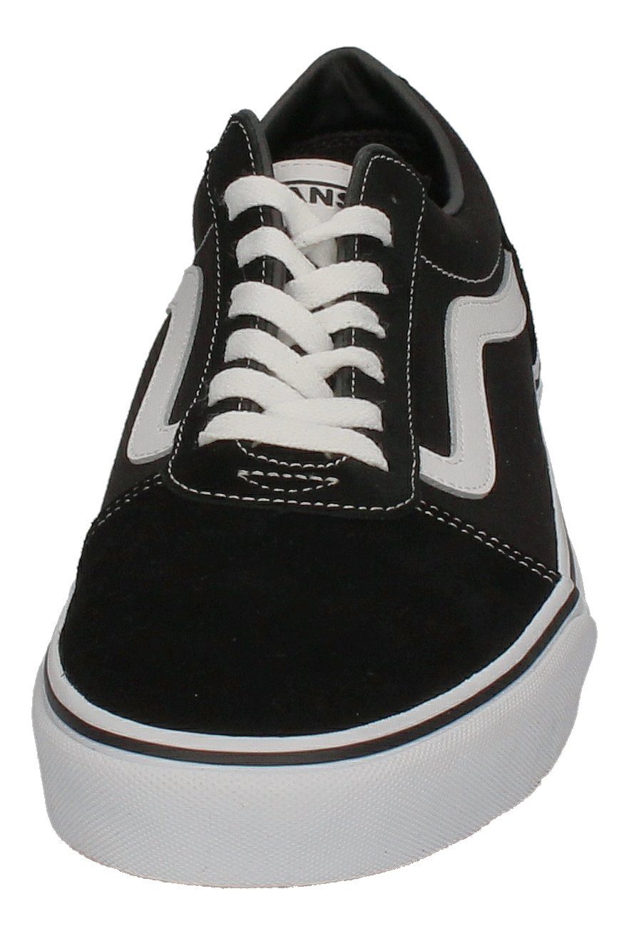 Vans Ward Skateschuh Schwarz (Suede/Canvas) Black/White Car)