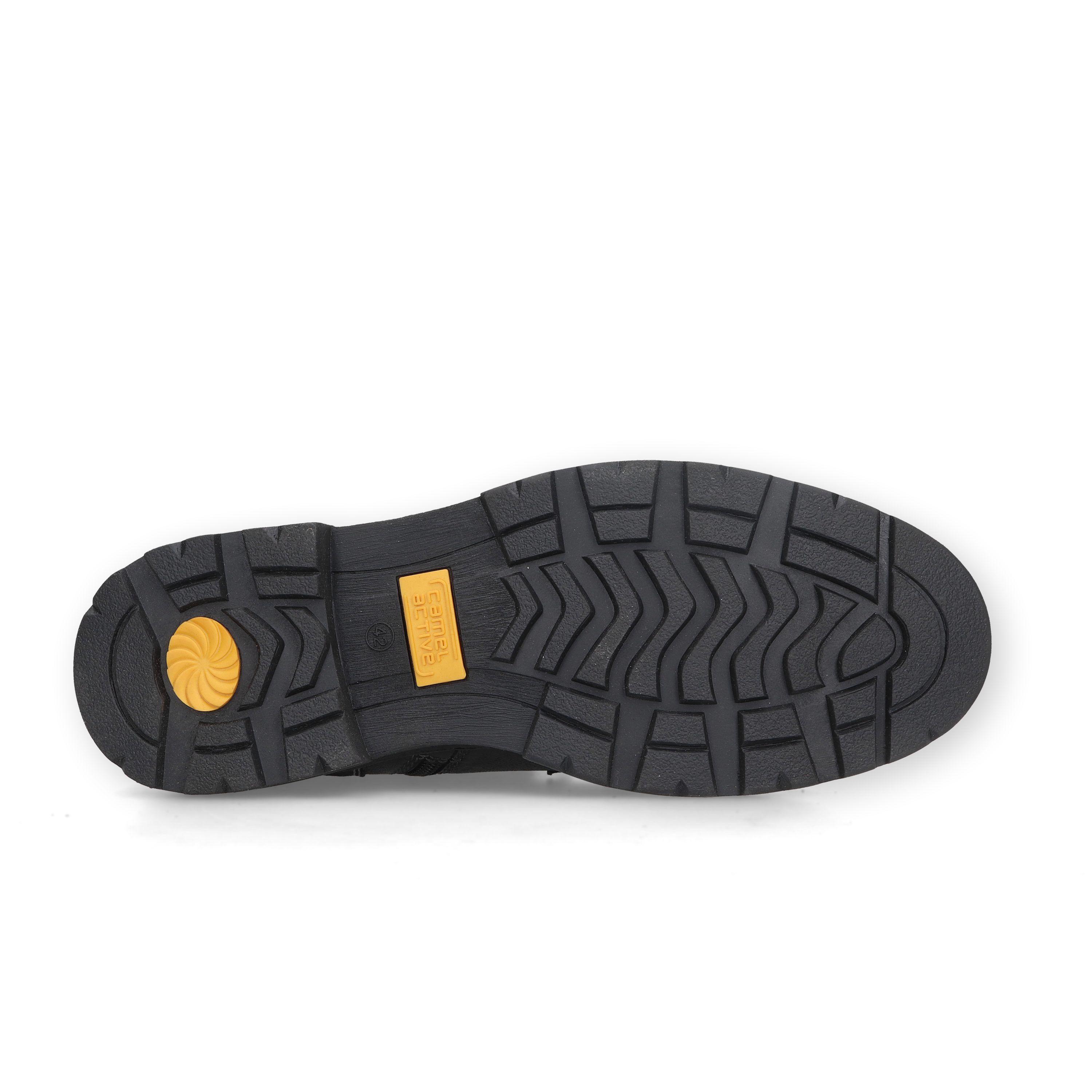 camel active Schnürboots Schnürstiefelette, Workerboots mit Profilsohle