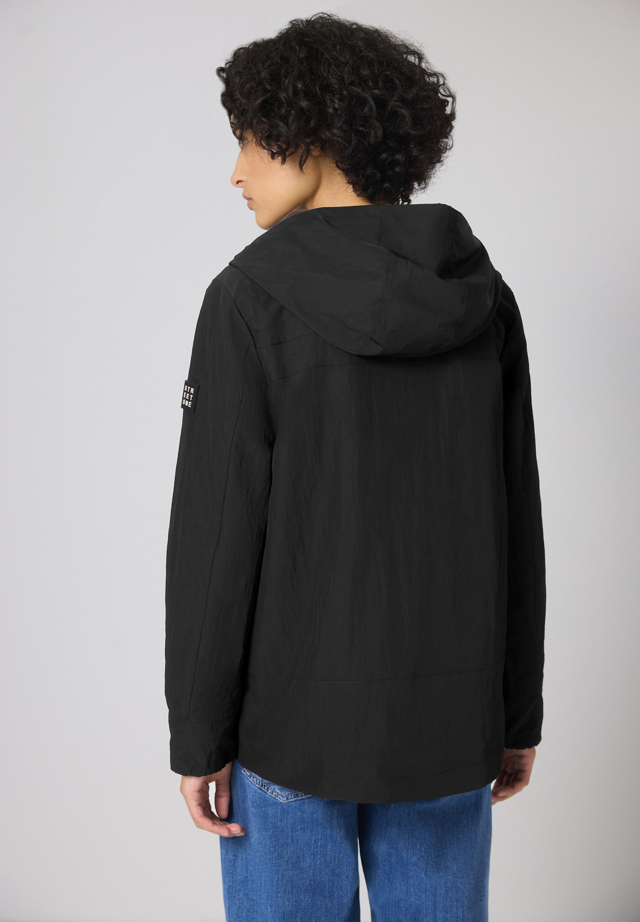 STREET ONE Windbreaker mit Kapuze mit Tunnelzugband