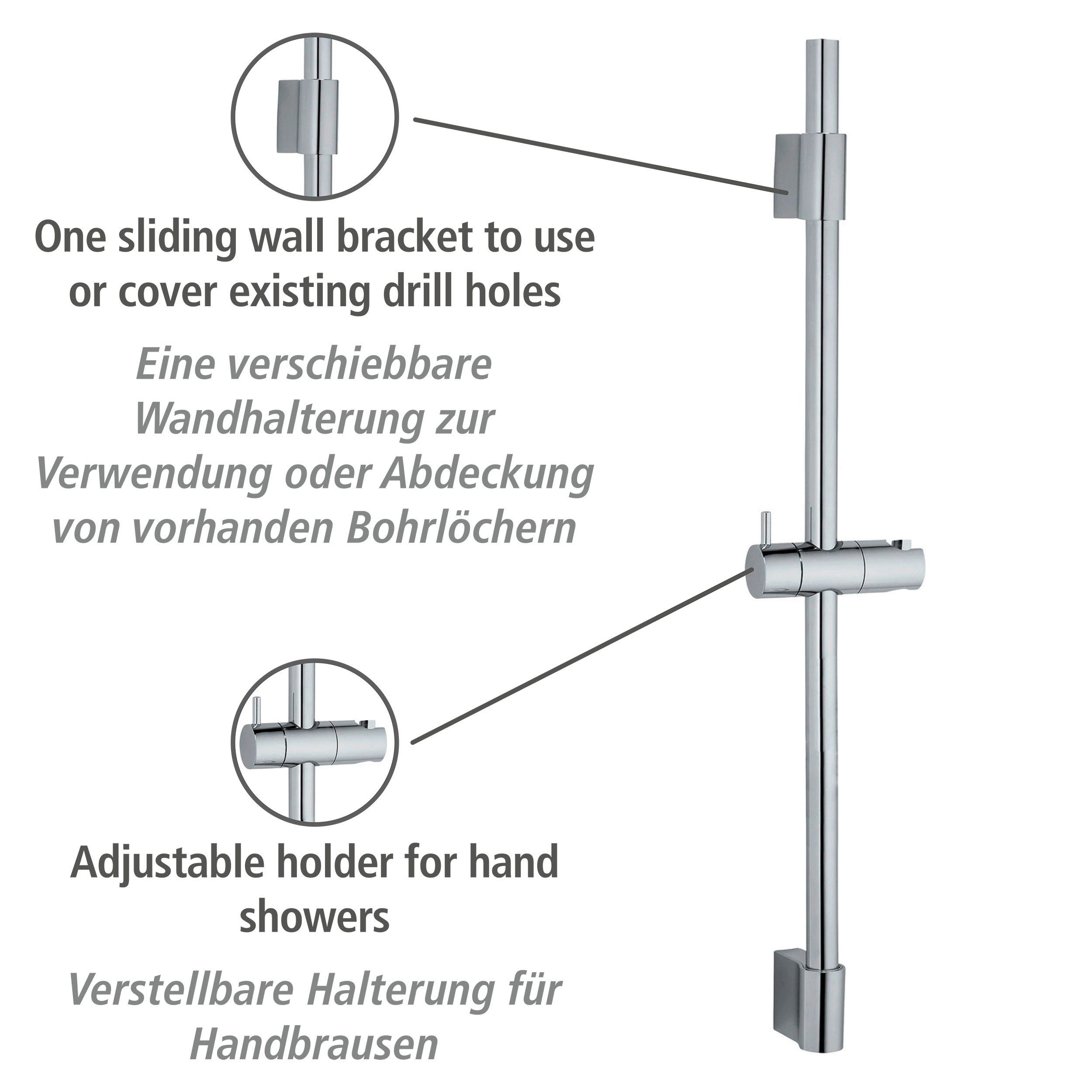 WENKO Silber Classic, Duschstange Chrom