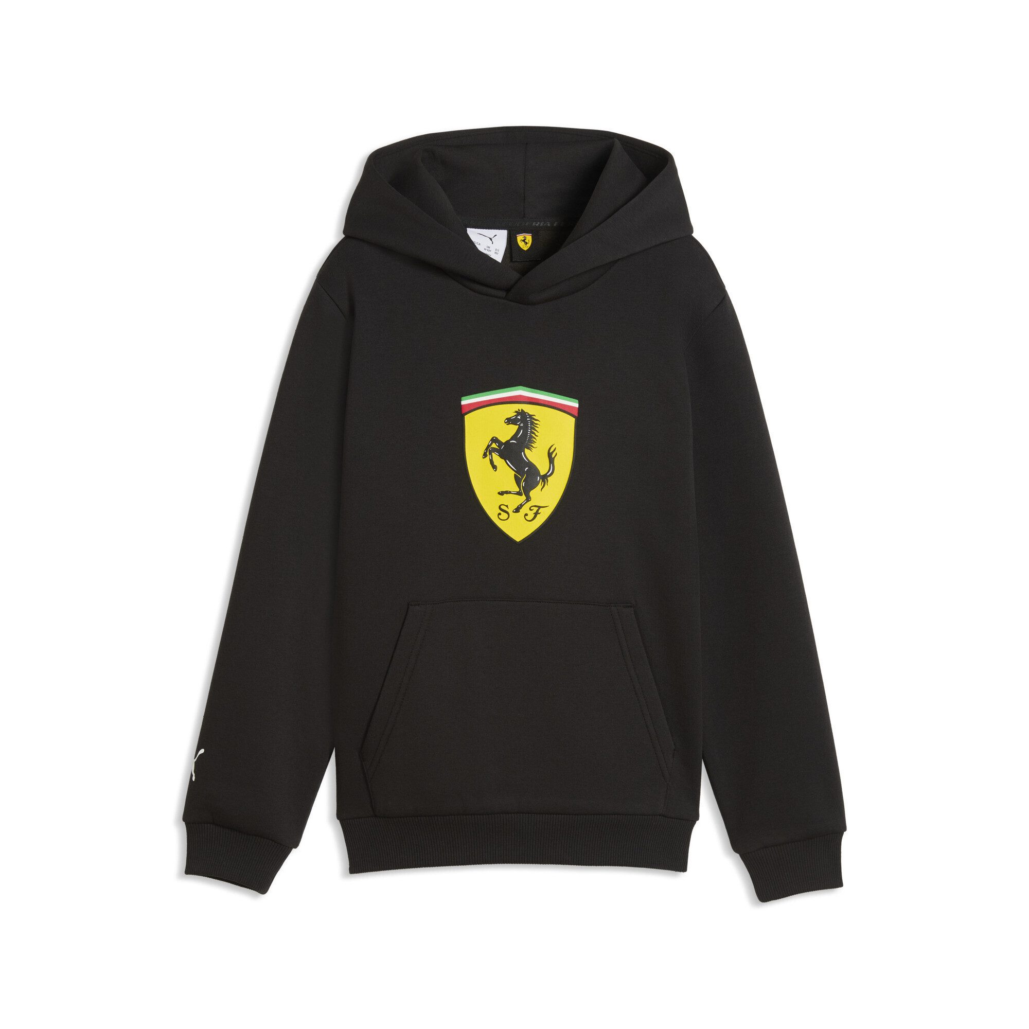 PUMA Kapuzenpullover Scuderia Ferrari Coloured Shield Fleece-Hoodie Jugendliche