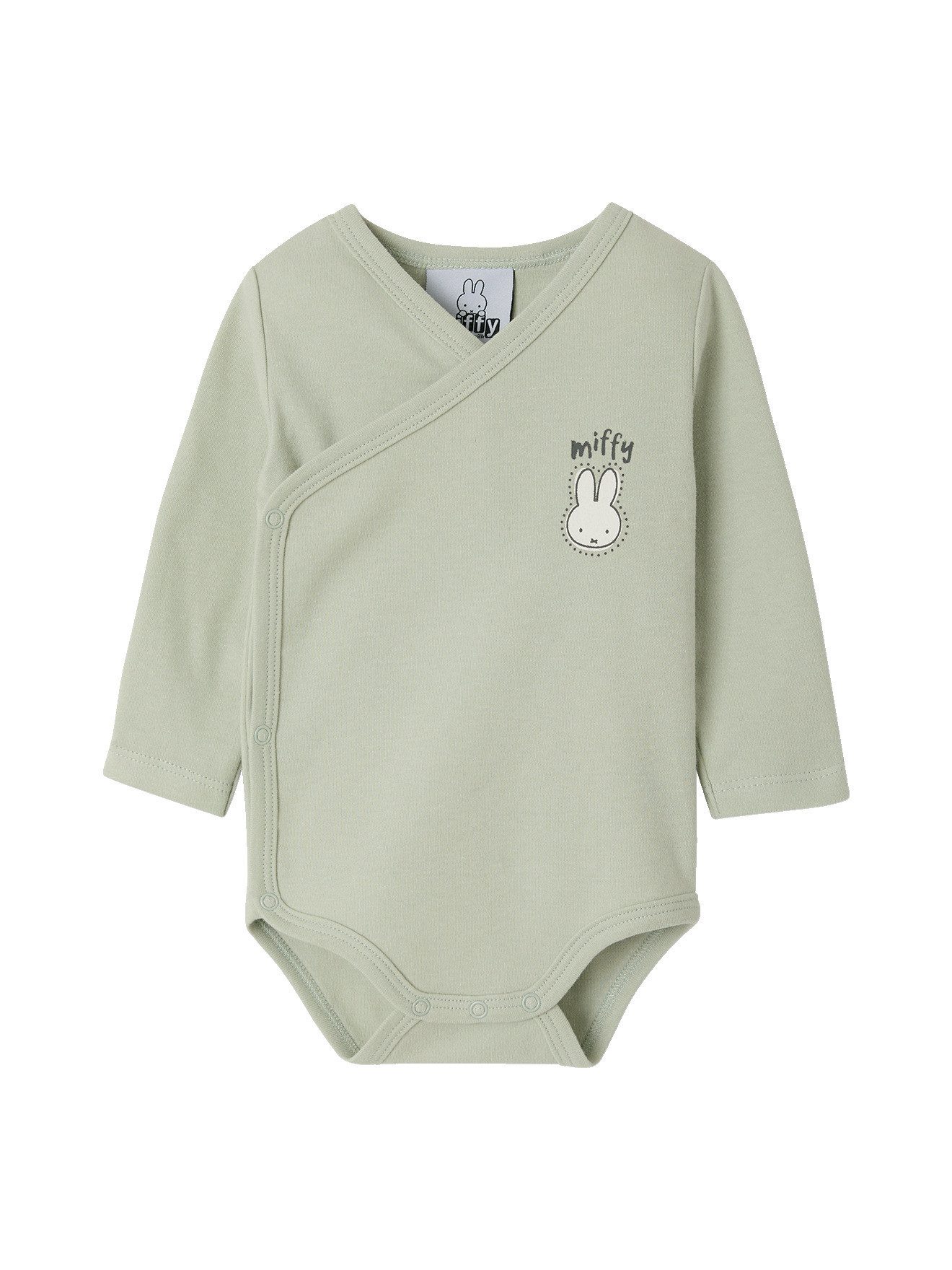 vertbaudet Body Wickelbodys langarm HASE MIFFY 2er-Pack – Bild 3 von 5