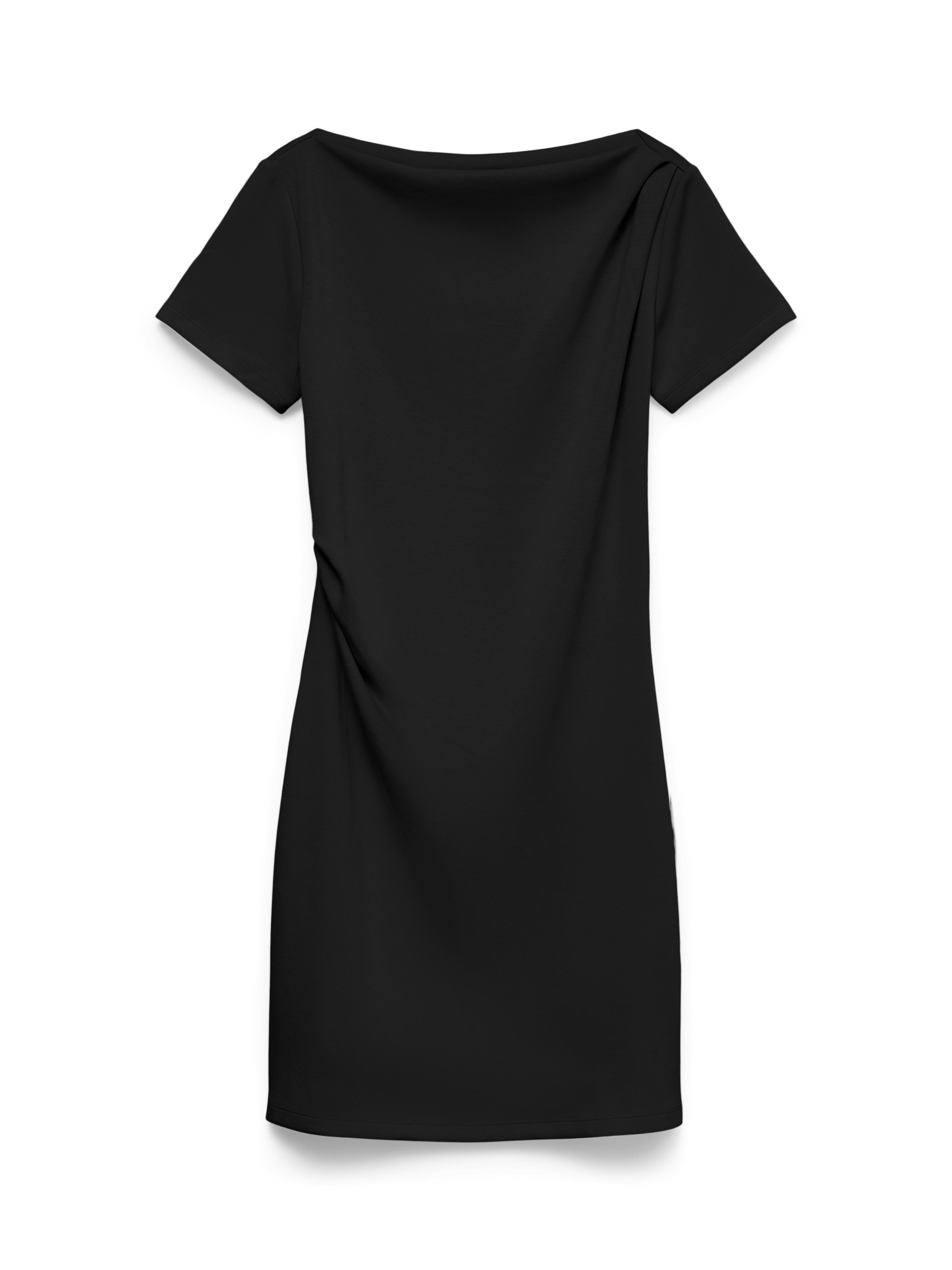 Vero Moda Minikleid VMMILLE SS SHORT DRESS JRS NOOS Materialmix, mit Raffung – Bild 5 von 5