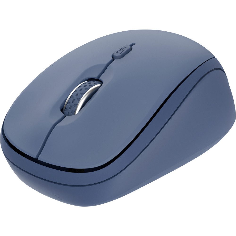 Trust Trust YVI+ MULTI-DEVICE WIRELESS MOUSE BLUE Maus Kabellos, Bluetooth® Mäuse