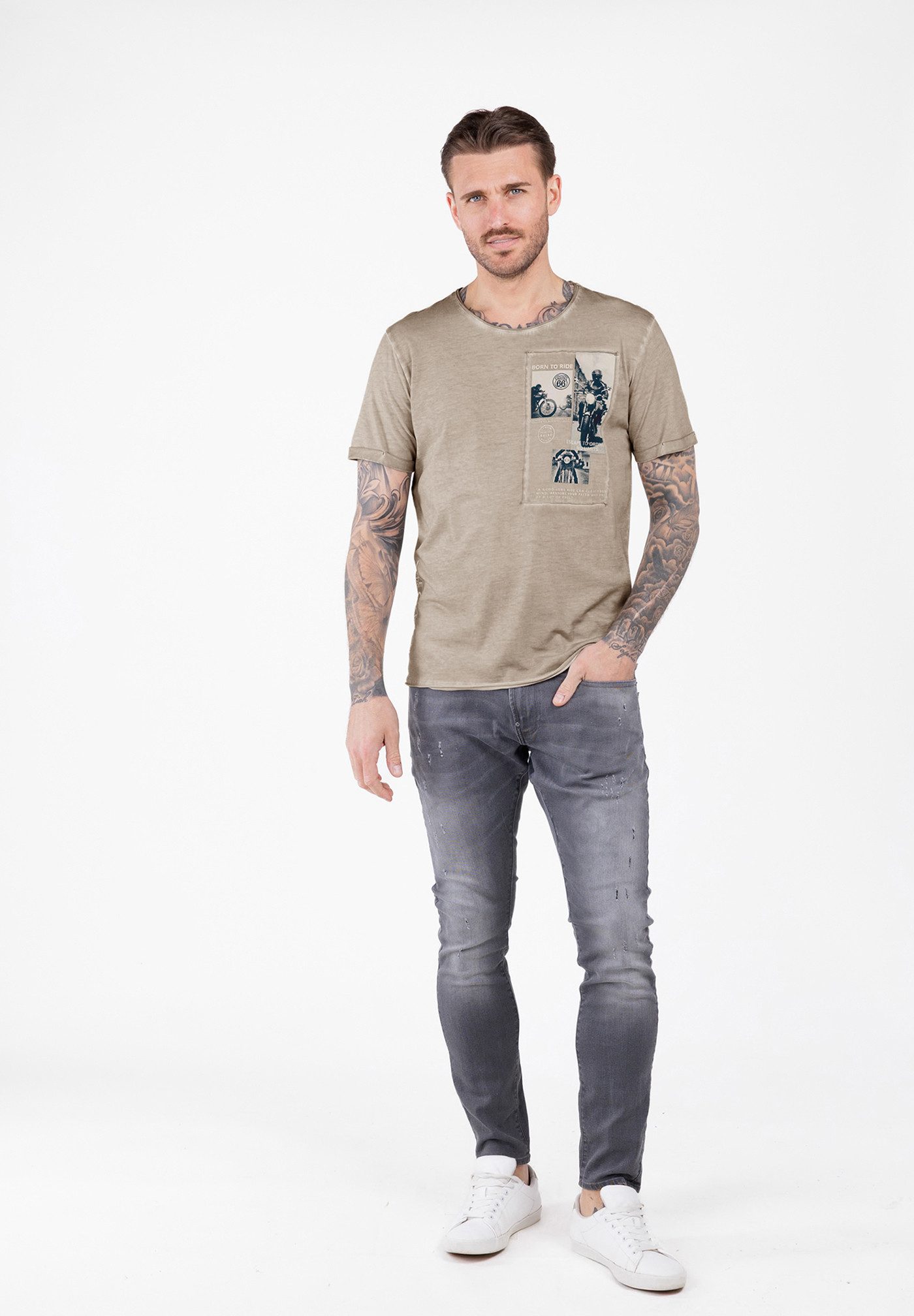 Key Largo T-Shirt MT KLWHEELS round günstig online kaufen