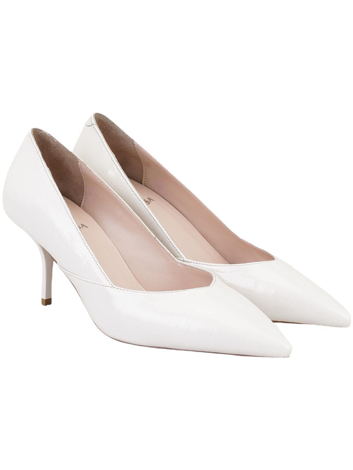 Desa Damen-Lederpumps im klassischen Stil – Kegelabsatz, atmungsaktiv Pumps