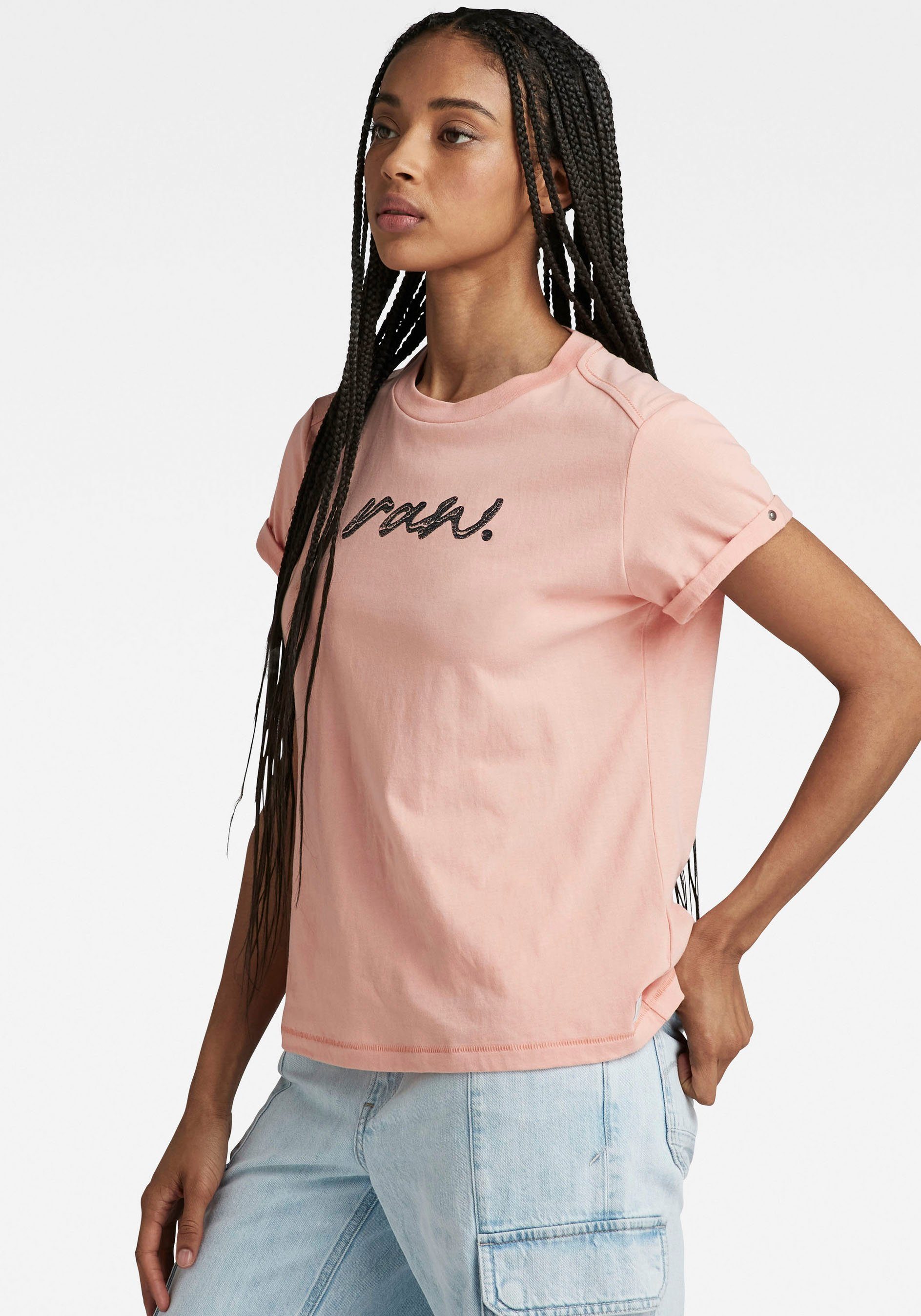 G-STAR Rundhalsshirt Raw Dot günstig online kaufen