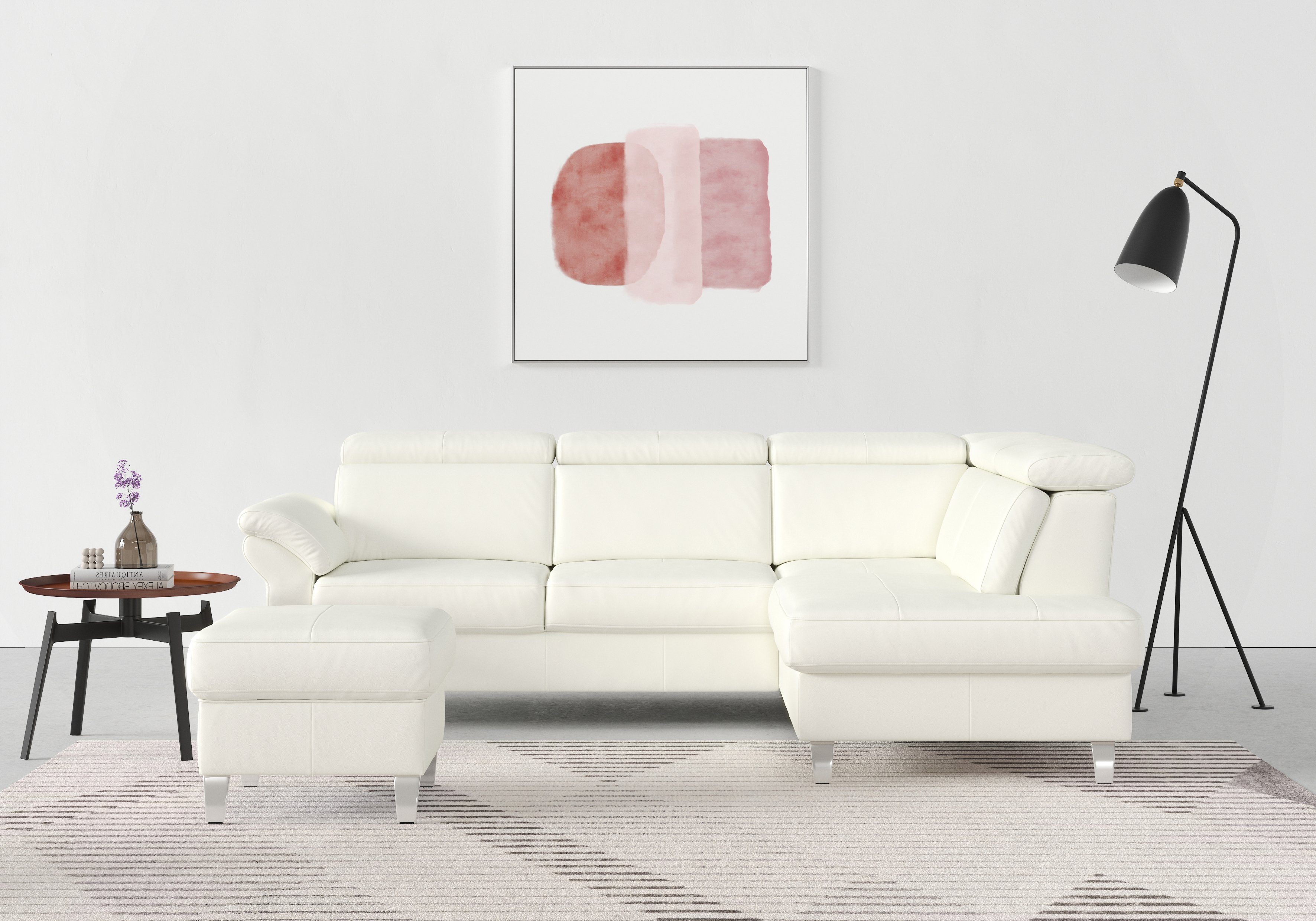 sit&more Ecksofa Arngast L-Form, inklusive Kopfteilverstellung günstig online kaufen