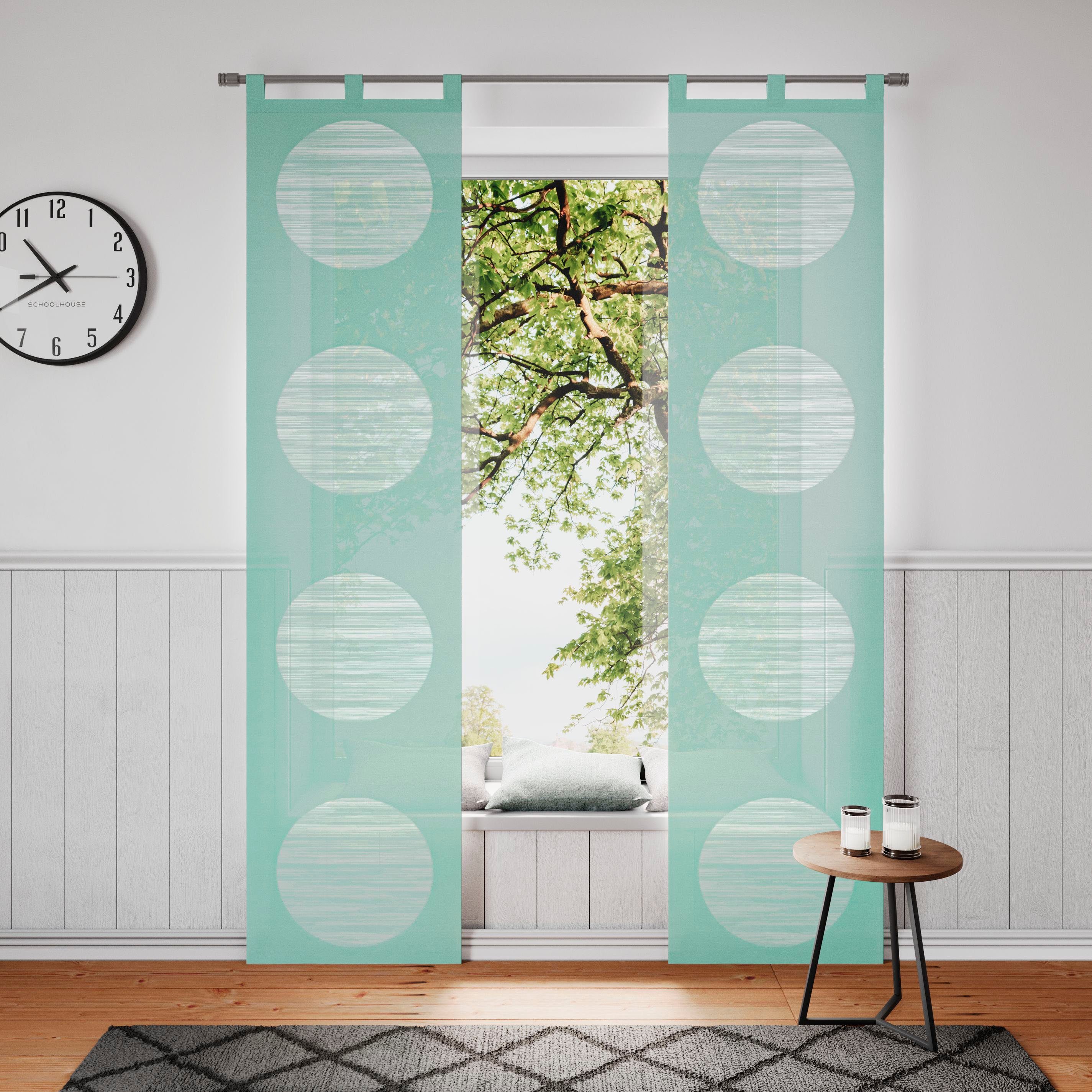 Neutex for you! Schiebegardine Padova (1 St), Schlaufen, halbtransparent, S günstig online kaufen