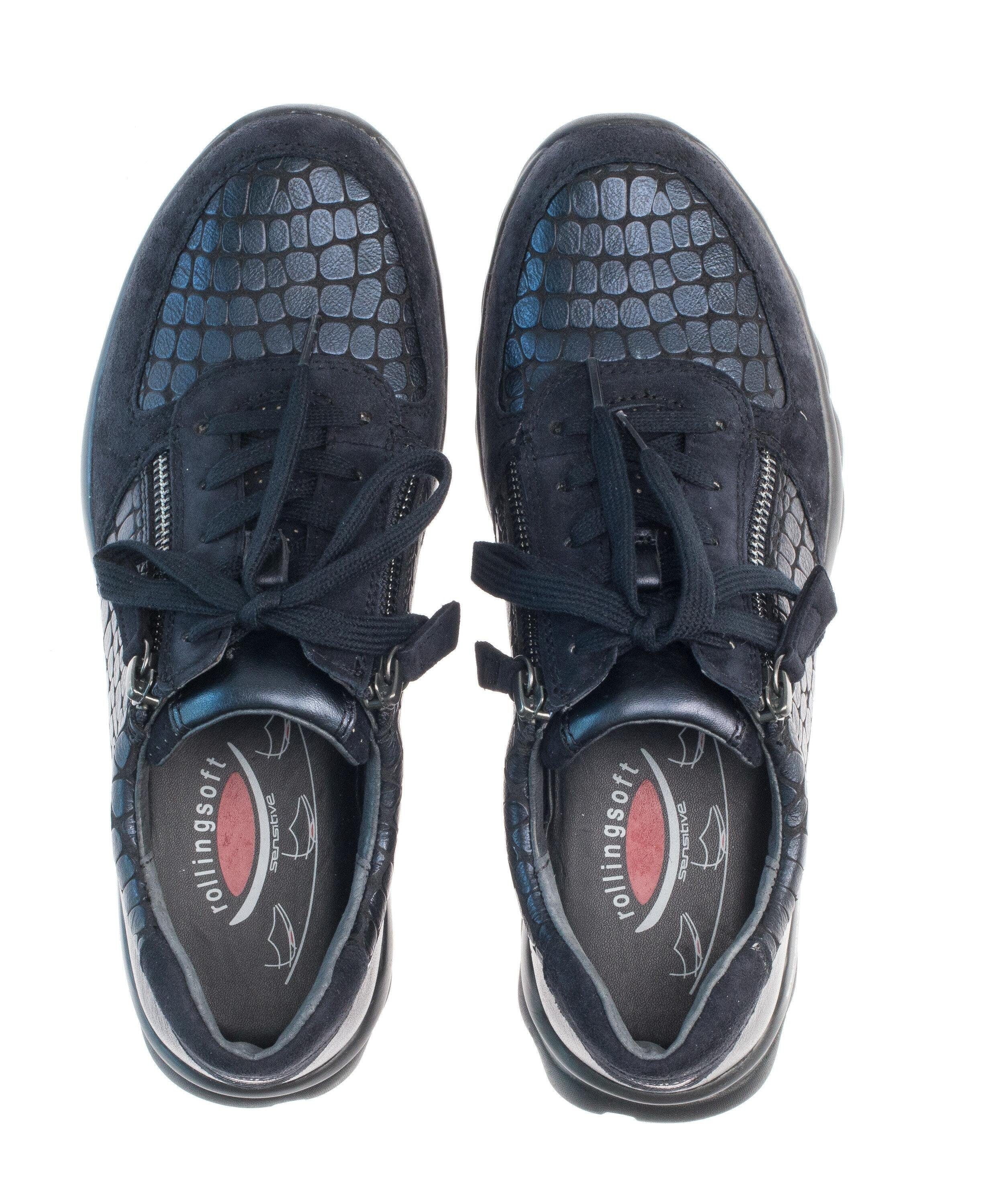 (dark-blue Sneaker kombi) Sneaker Gabor Blau