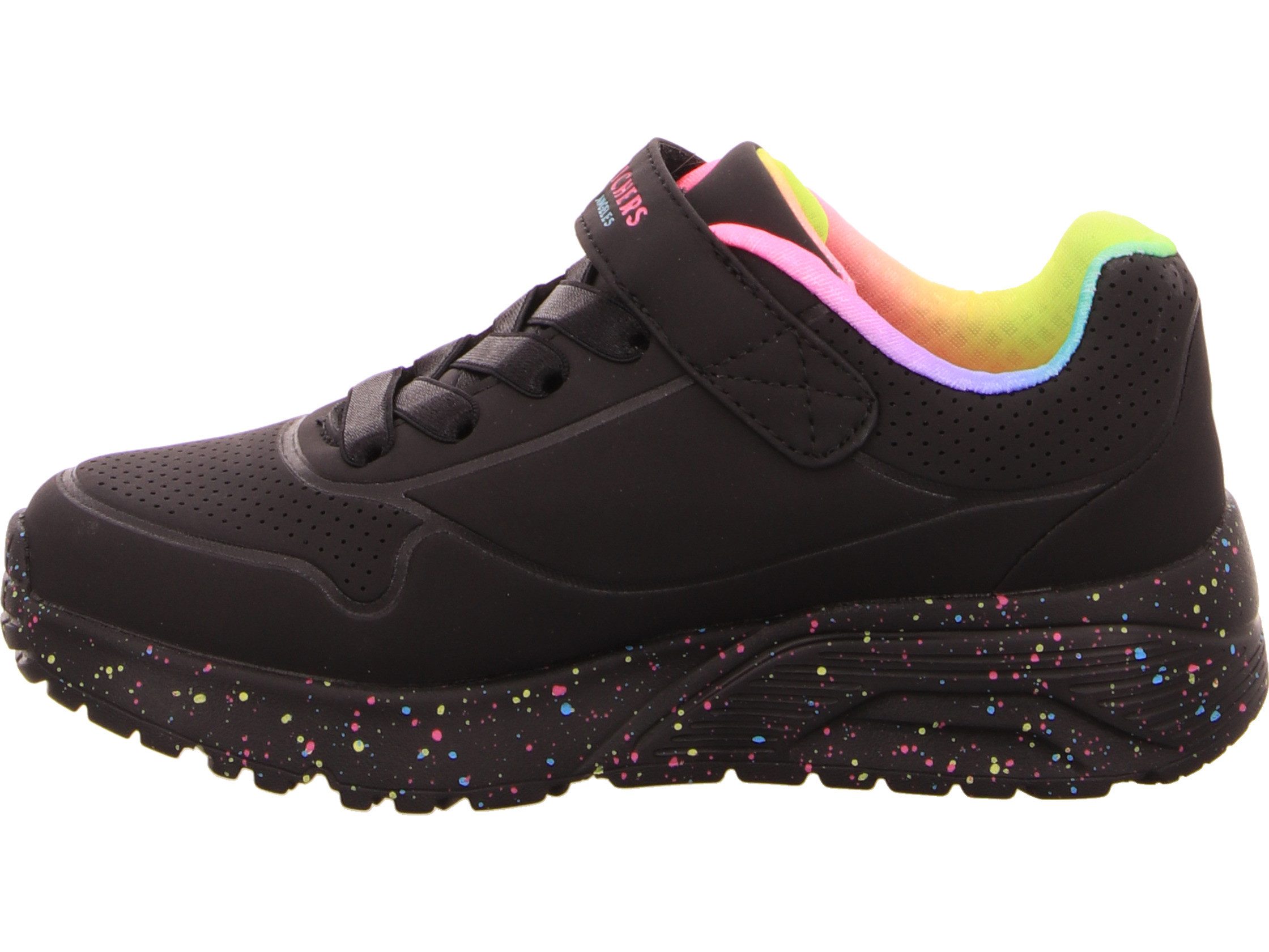 Skechers Uno Lite-Rainbow Specks Klettschuh
