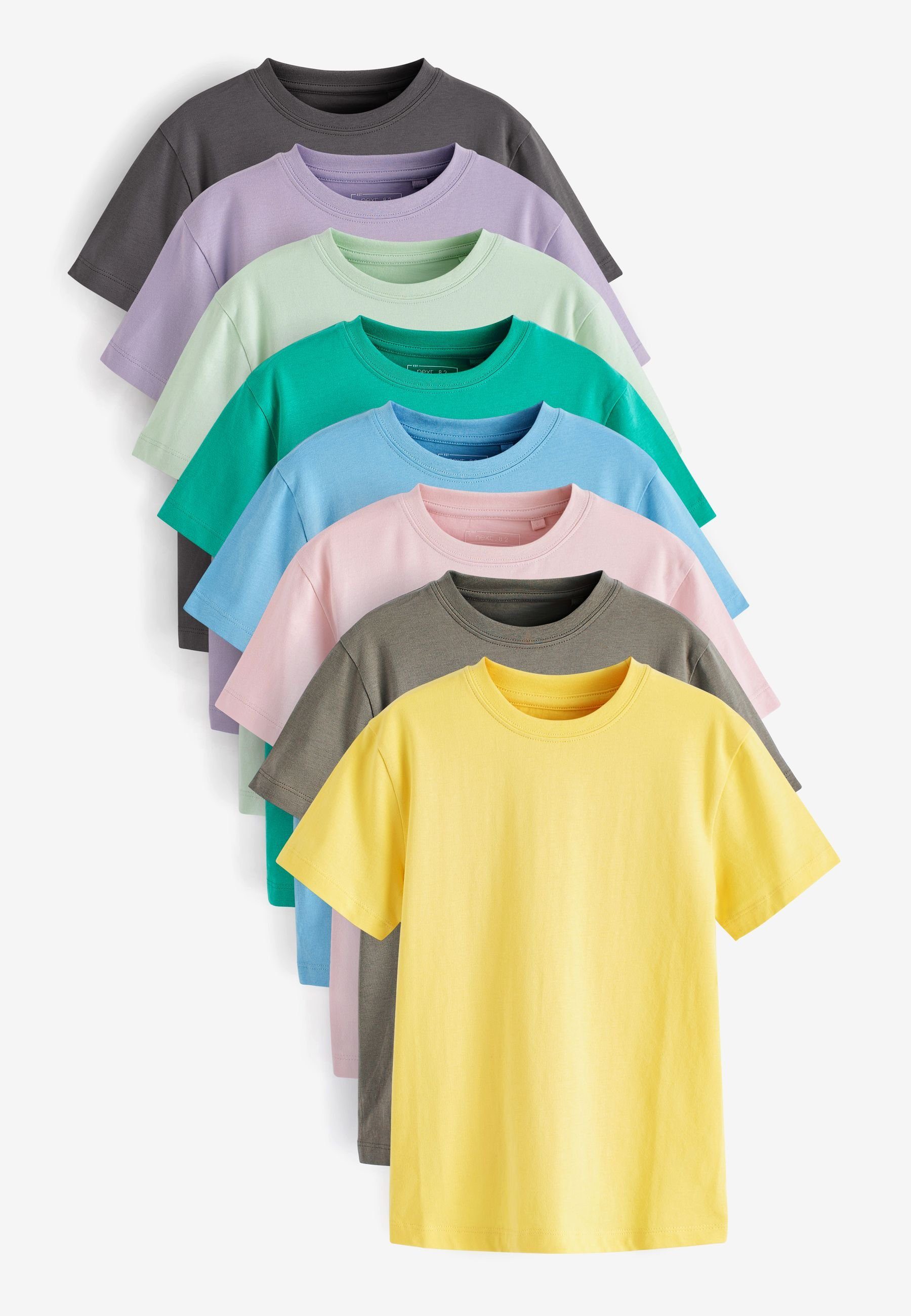 Kinder Shirts Next T-Shirt T-Shirts im 8er-Pack (8-tlg)