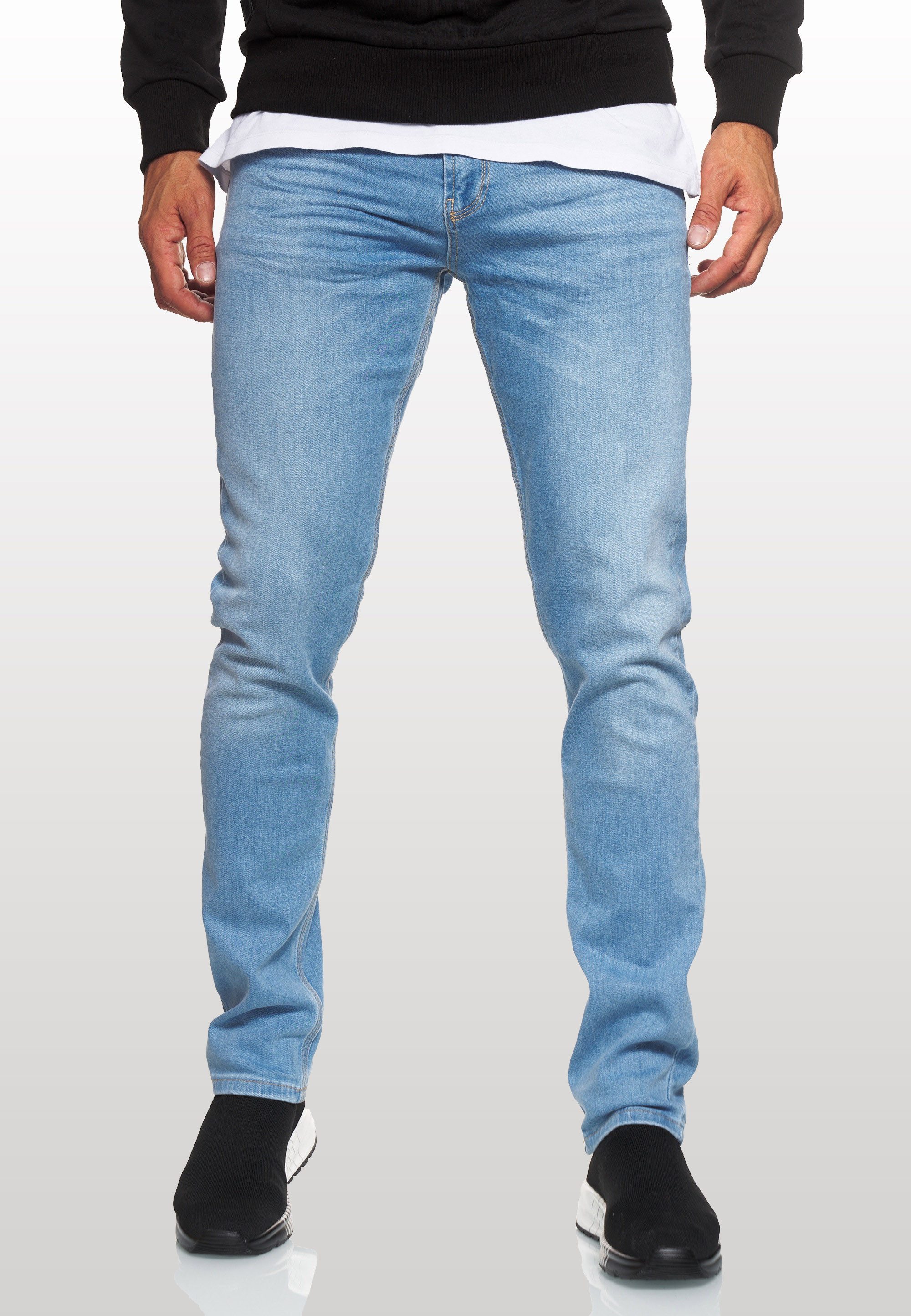 Rusty Neal Straight-Jeans MELVIN im klassischen 5-Pocket-Stil