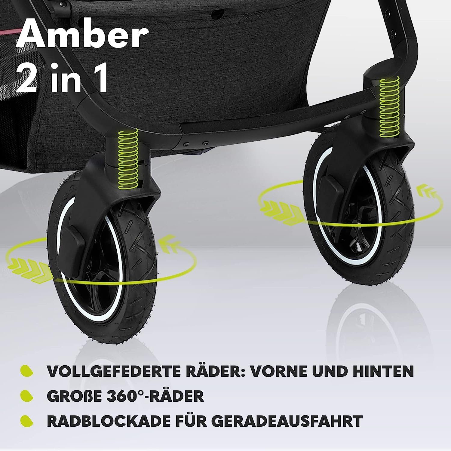 Regenschutz Rosa Schutzüberzug lionelo Kombi-Kinderwagen Moskitonetz Tasche 2in1 Amber,
