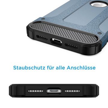 H-basics Handyhülle iPhone 7 - Schutzhülle Armor Hülle Outdoor Hülle 14,0 cm (5,5 Zoll)