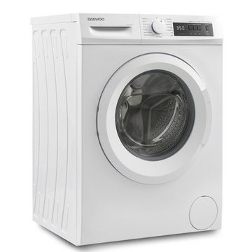 Daewoo Waschmaschine weiss WM014T1WB0DE, 10,00 kg, 1400 U/min, AquaStop, Allergy Programm, Eco-Logic, Kindersicherung