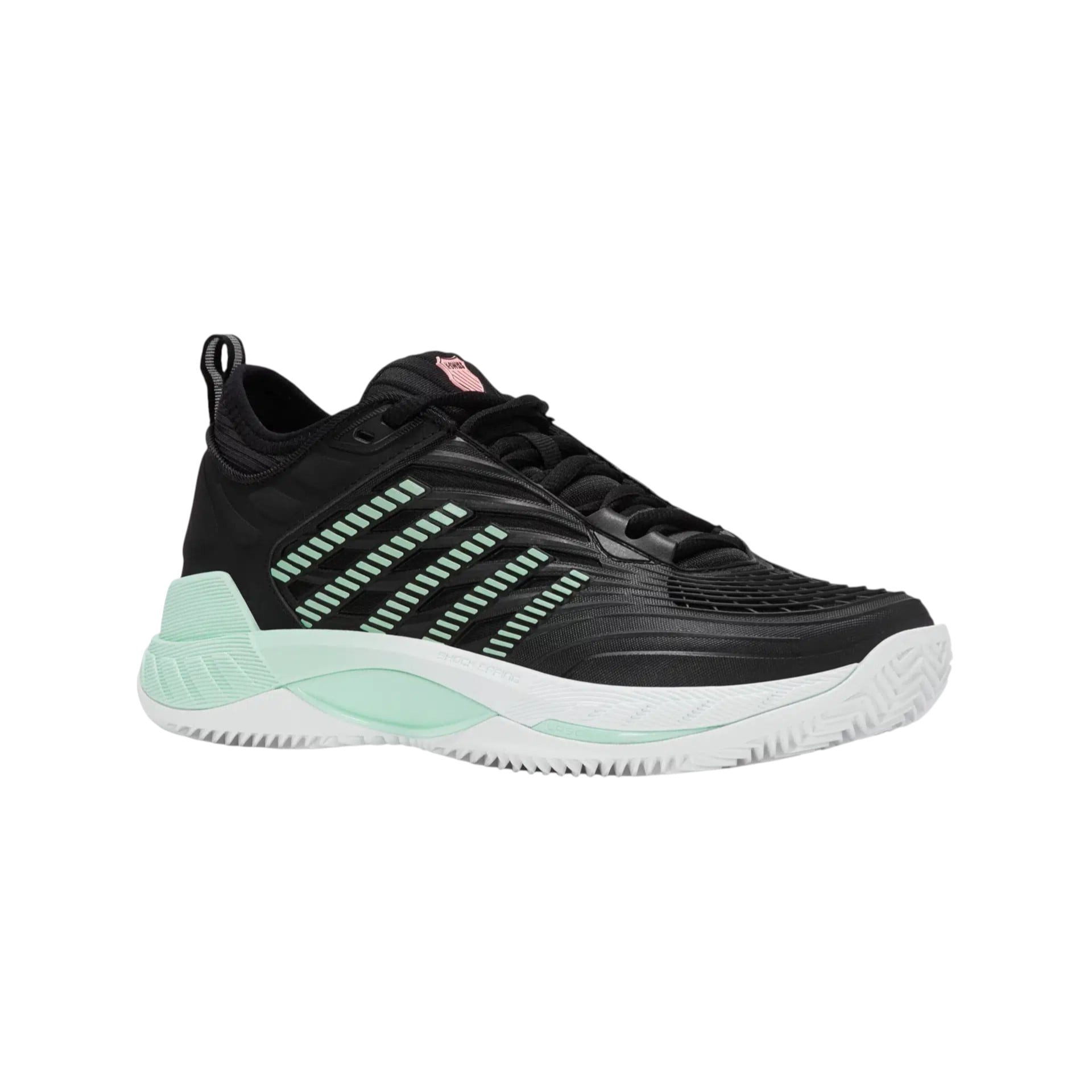 Hypercourt Supreme 2 HB Clay/Sandplatz 2025 schwarz Damen Tennisschuh