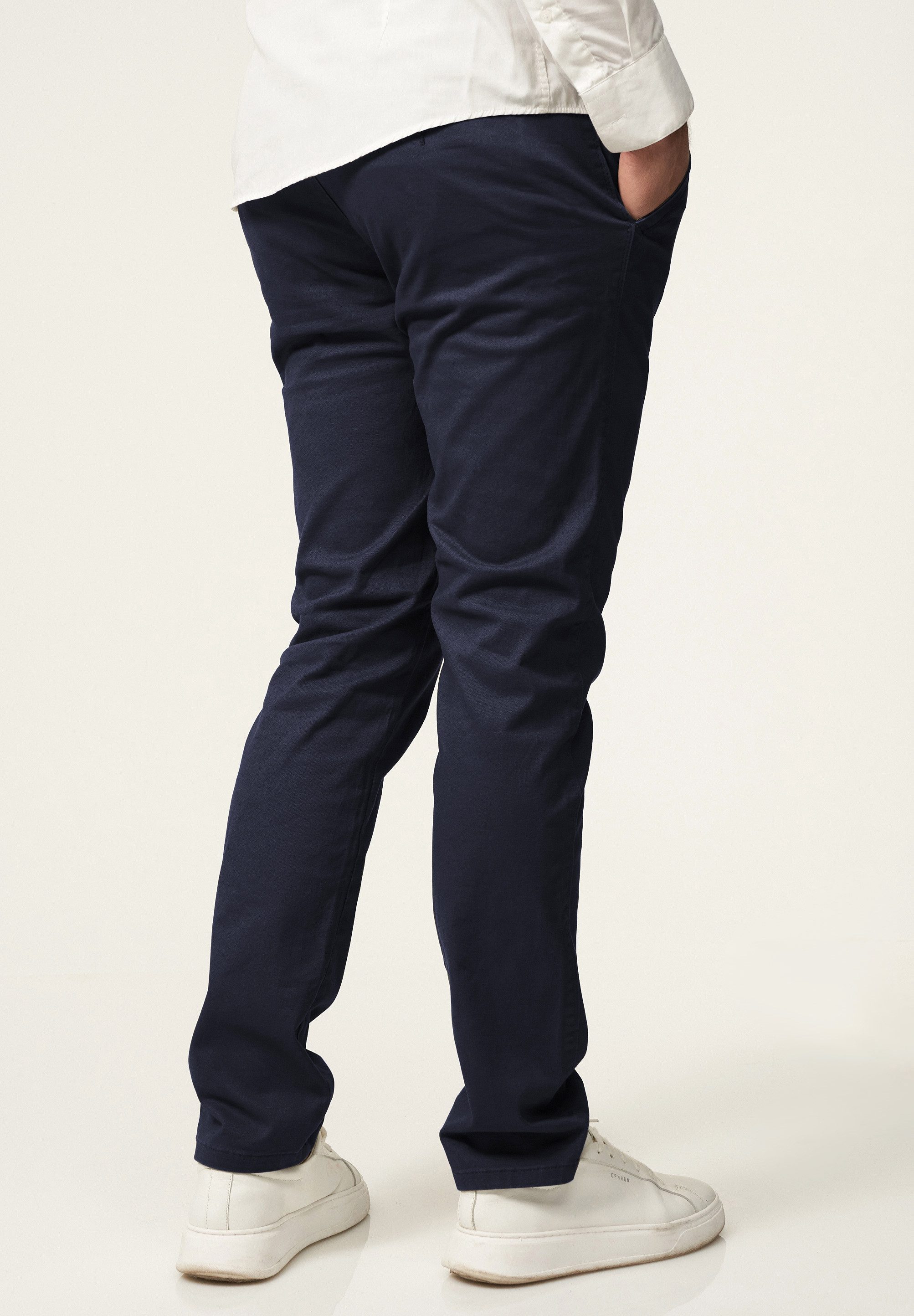 DAILY COTTON Chinohose DCPROVO Herren Chino Hose Elastische Jeans Stoffhose Slim-Fit Casual Business – Bild 5 von 5