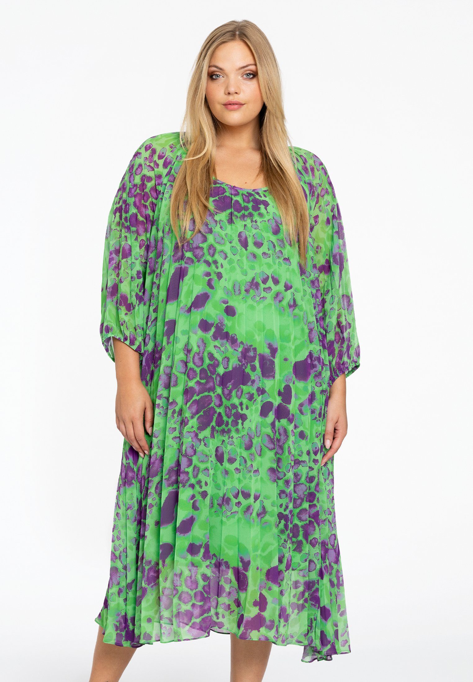 A-Linien-Kleid Damen Kleid Große Größen