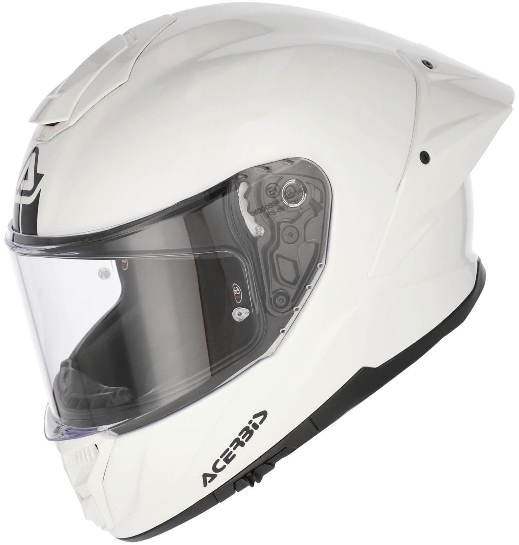 Acerbis Motorradhelm Tarmak-X Helm, vorbereitet für Kommunikationssystem,geeignet für Brillenträger,v