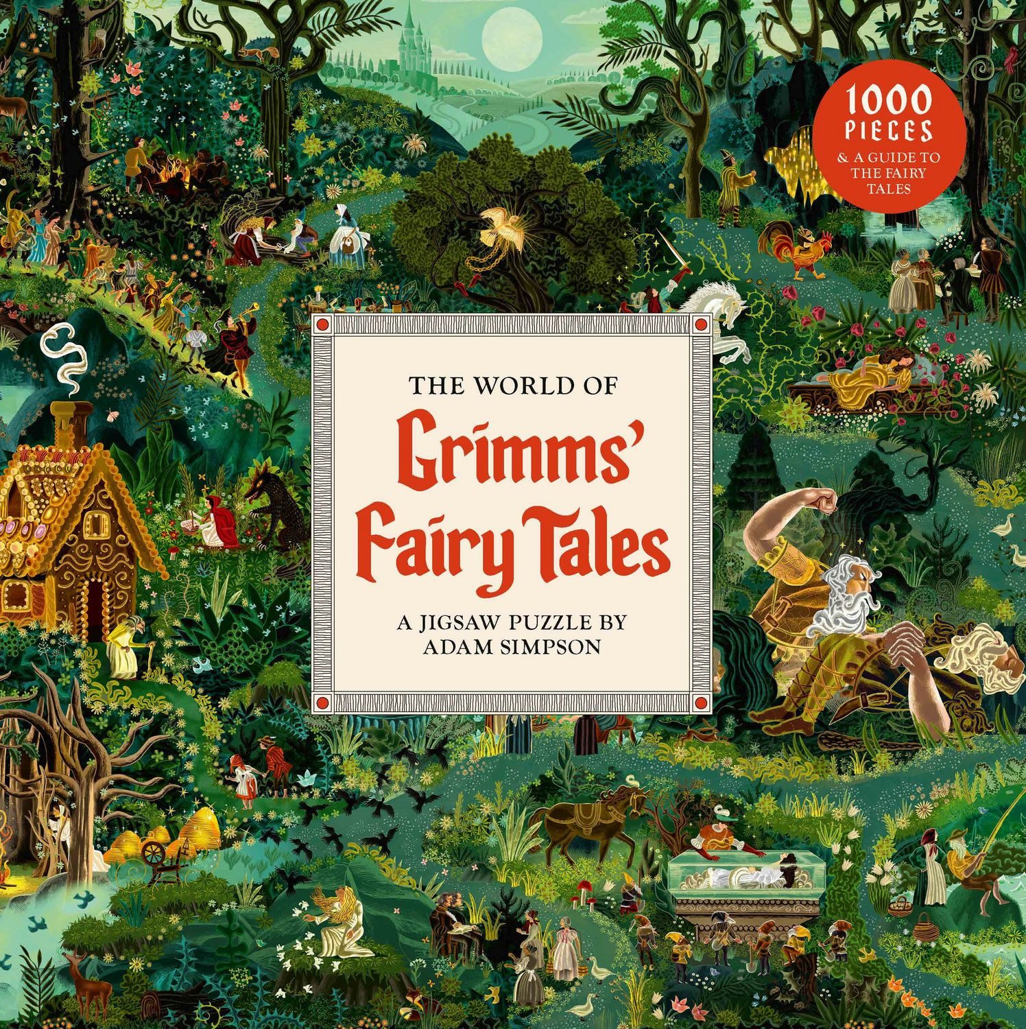Laurence King Puzzle The World of Grimms’ Fairy Tales, Puzzleteile