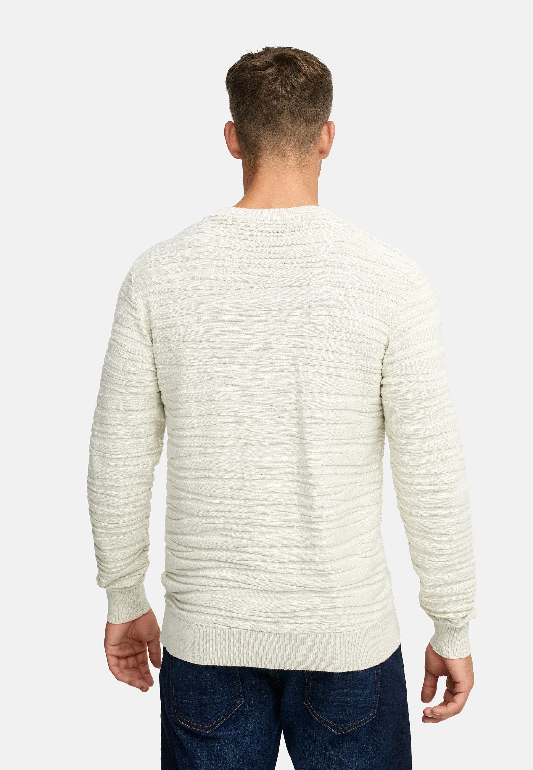 Indicode Strickpullover Herren INCapowlax Pullover Herrenpullover Herren-Strickpullover aus 100% Baumwolle