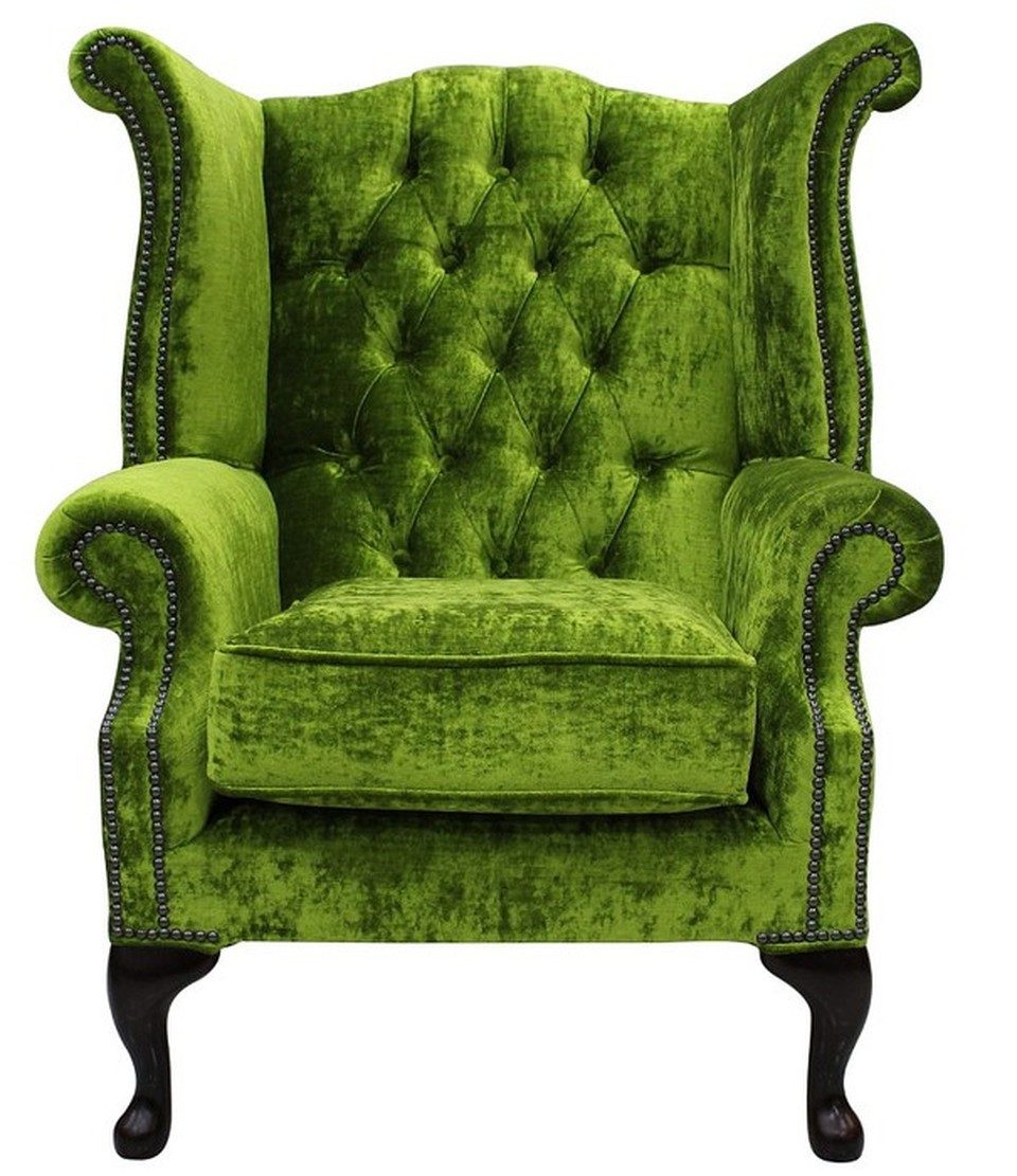 Xlmoebel Ohrensessel Echter Chesterfield Sessel Couch Polster Sitz Lounge Relax (1-St., Ohrensessel), Made in Europa