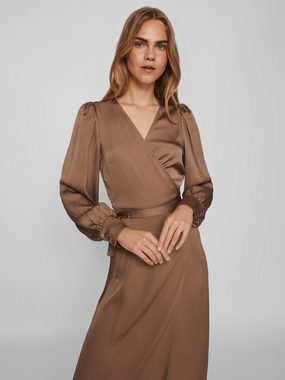 Vila Midikleid Omi (1-tlg) Wickel-Design