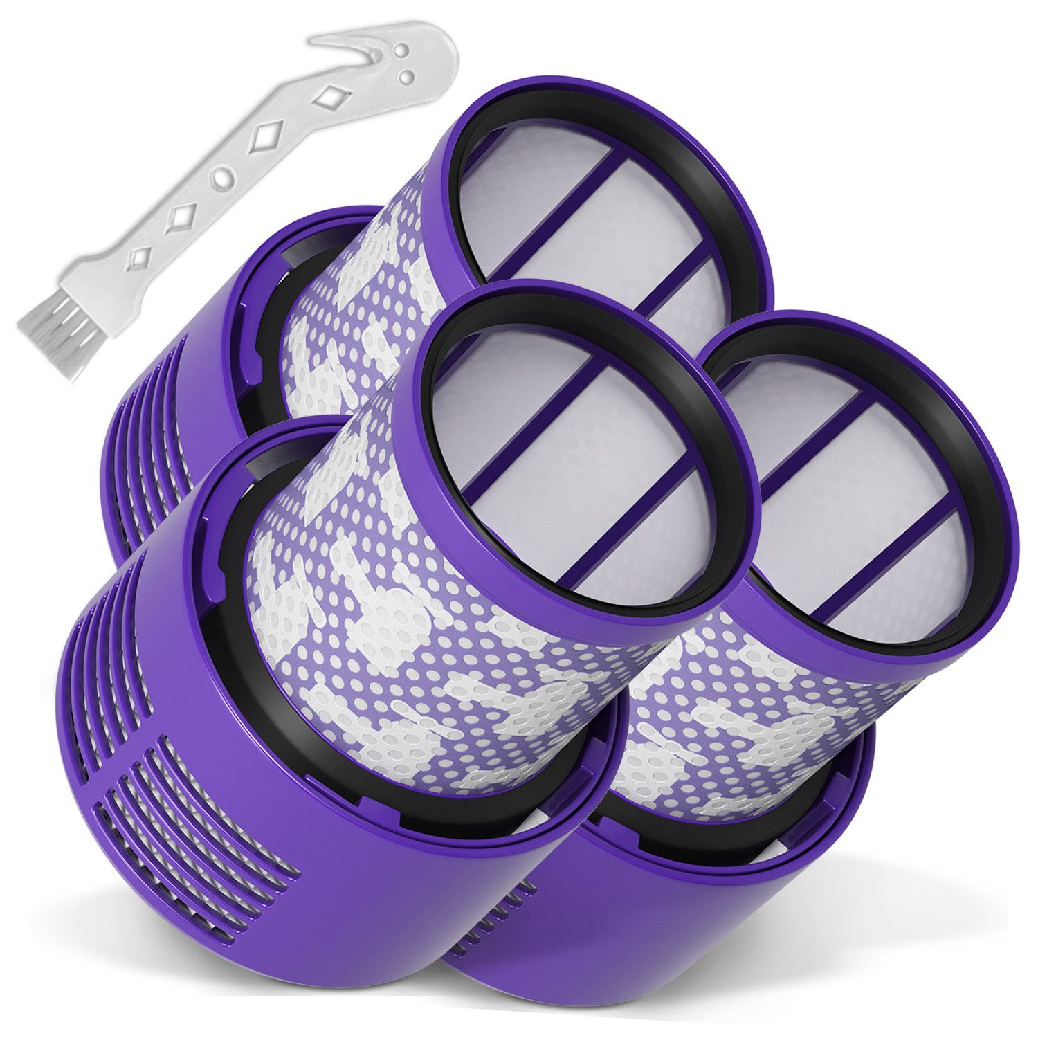 VIOKS HEPA-Filter Ersatz für Dyson 969082-01, für SV12 V10 Cyclone Absolute Animal