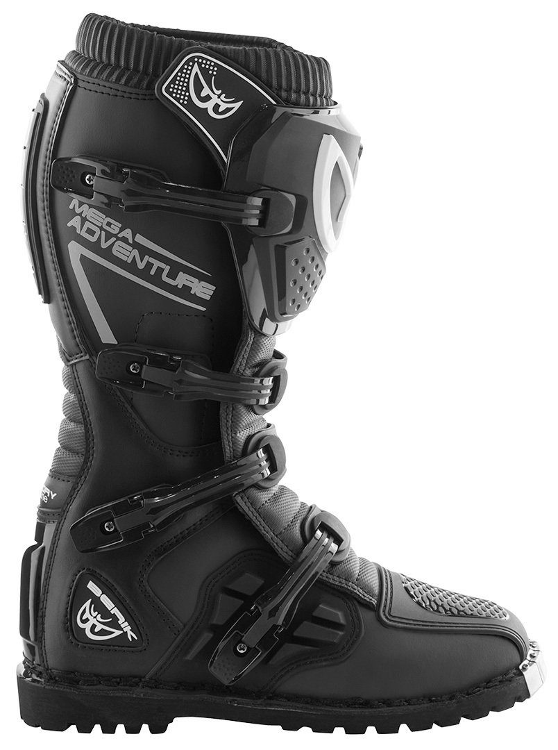 Enduro Black Berik Stiefel / Terrain Adventure Motorradstiefel MX